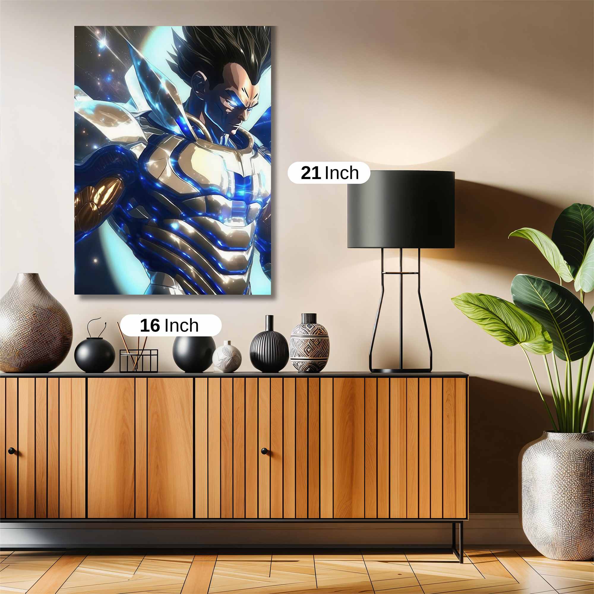 Vegeta Radiance Safe Wall Magnetic / M