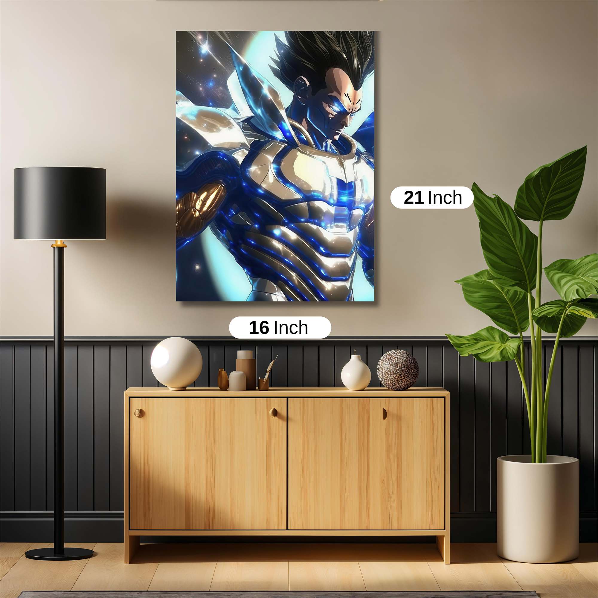 Vegeta Radiance Safe Wall Magnetic / M