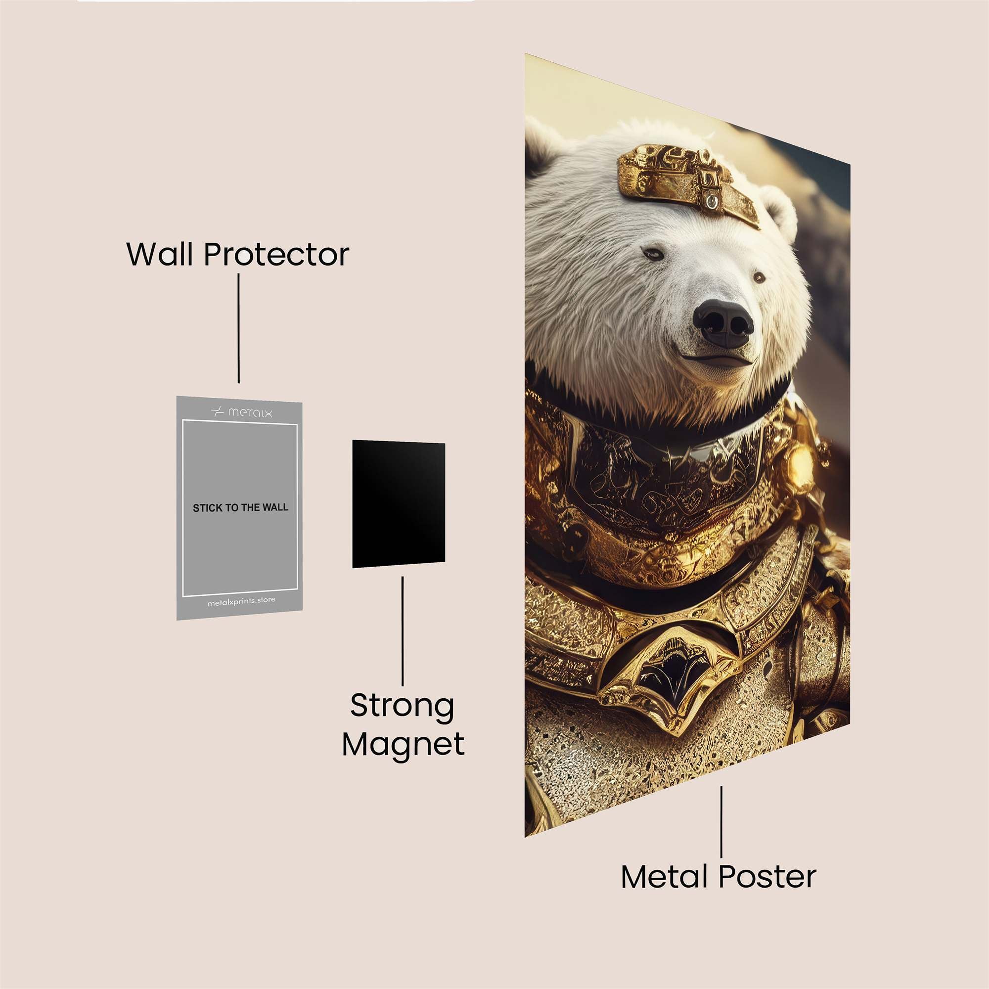 Polar Majesty Safe Wall Magnetic / M