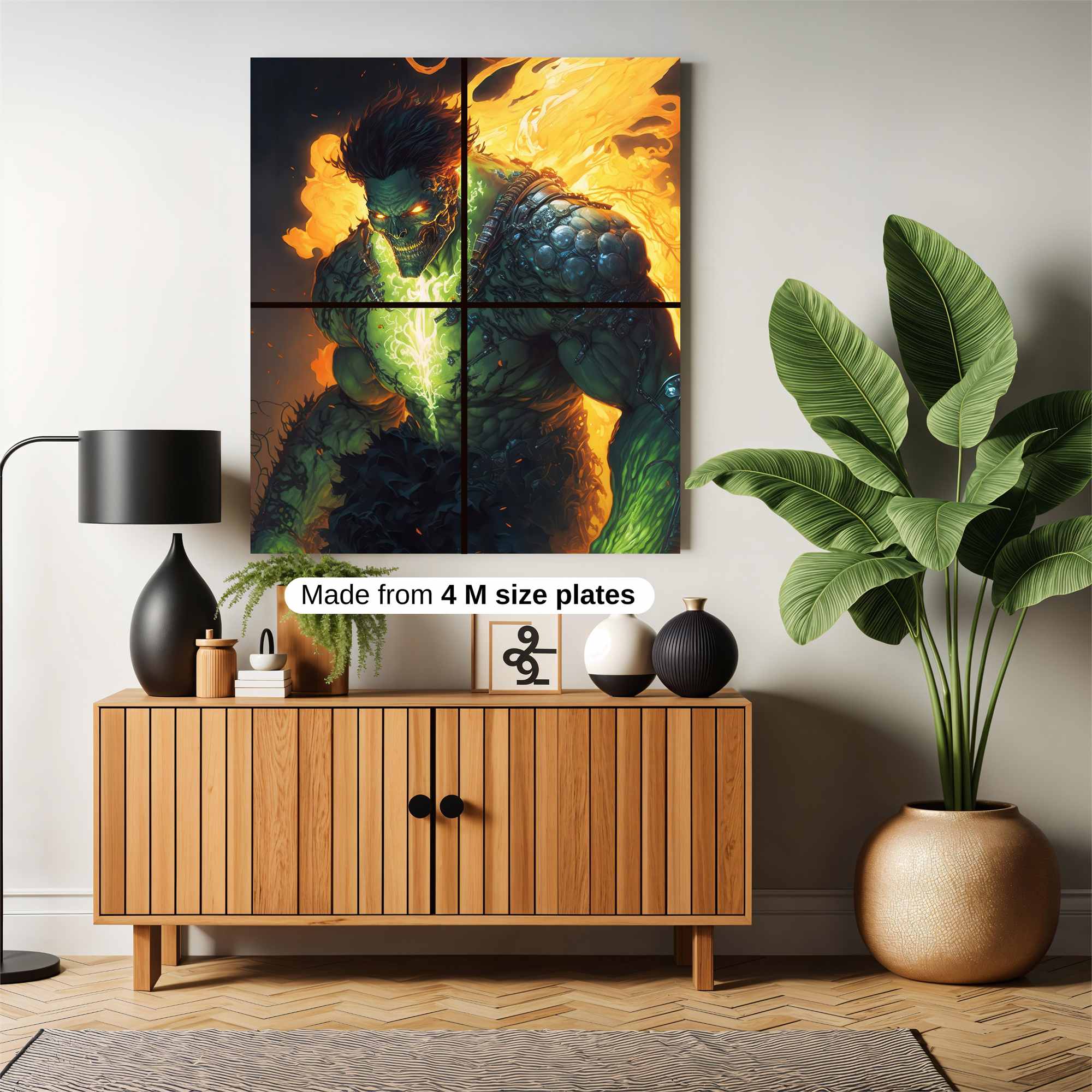 Hulk Inferno Safe Wall Magnetic / M