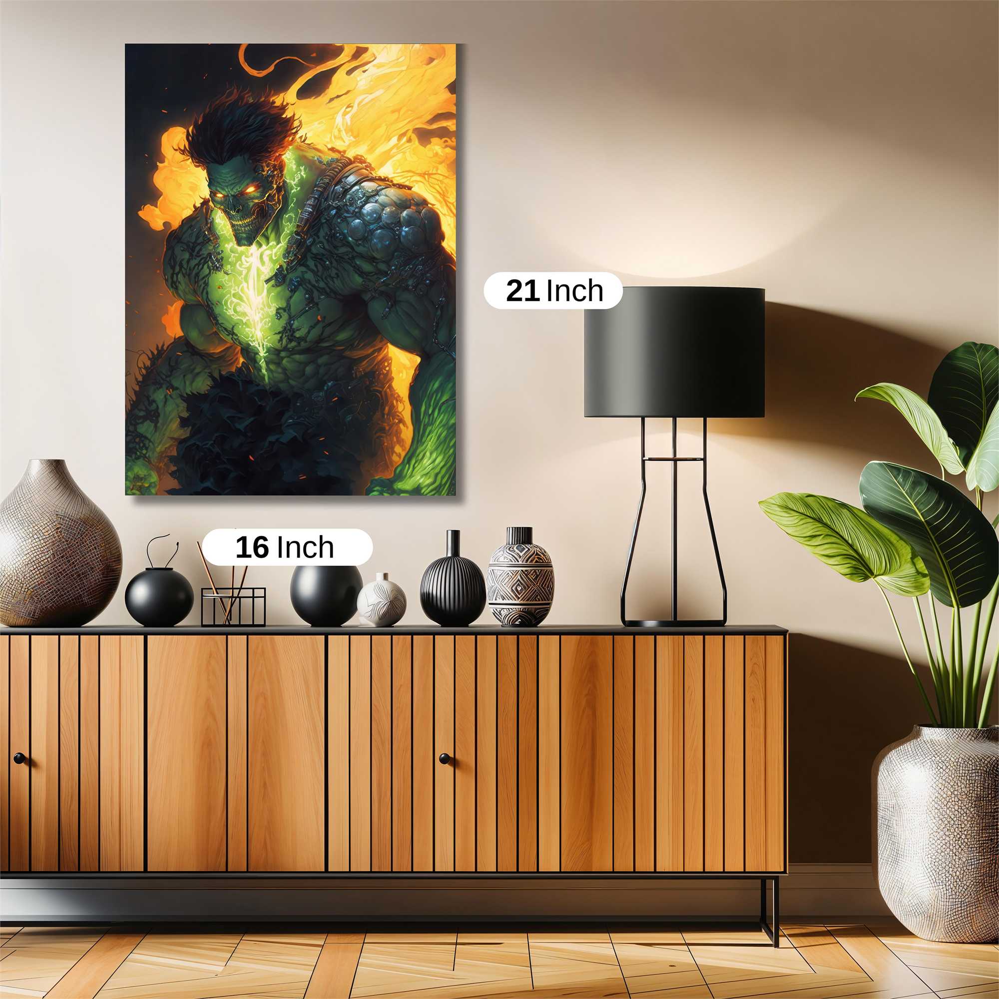 Hulk Inferno Safe Wall Magnetic / M