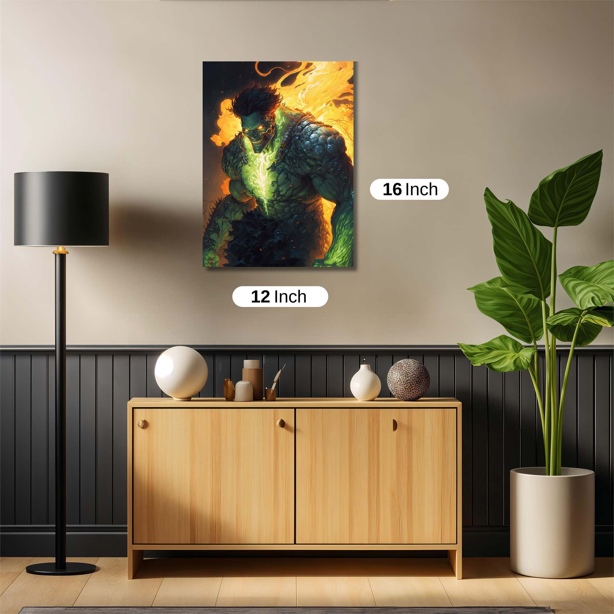 Hulk Inferno Safe Wall Magnetic / M