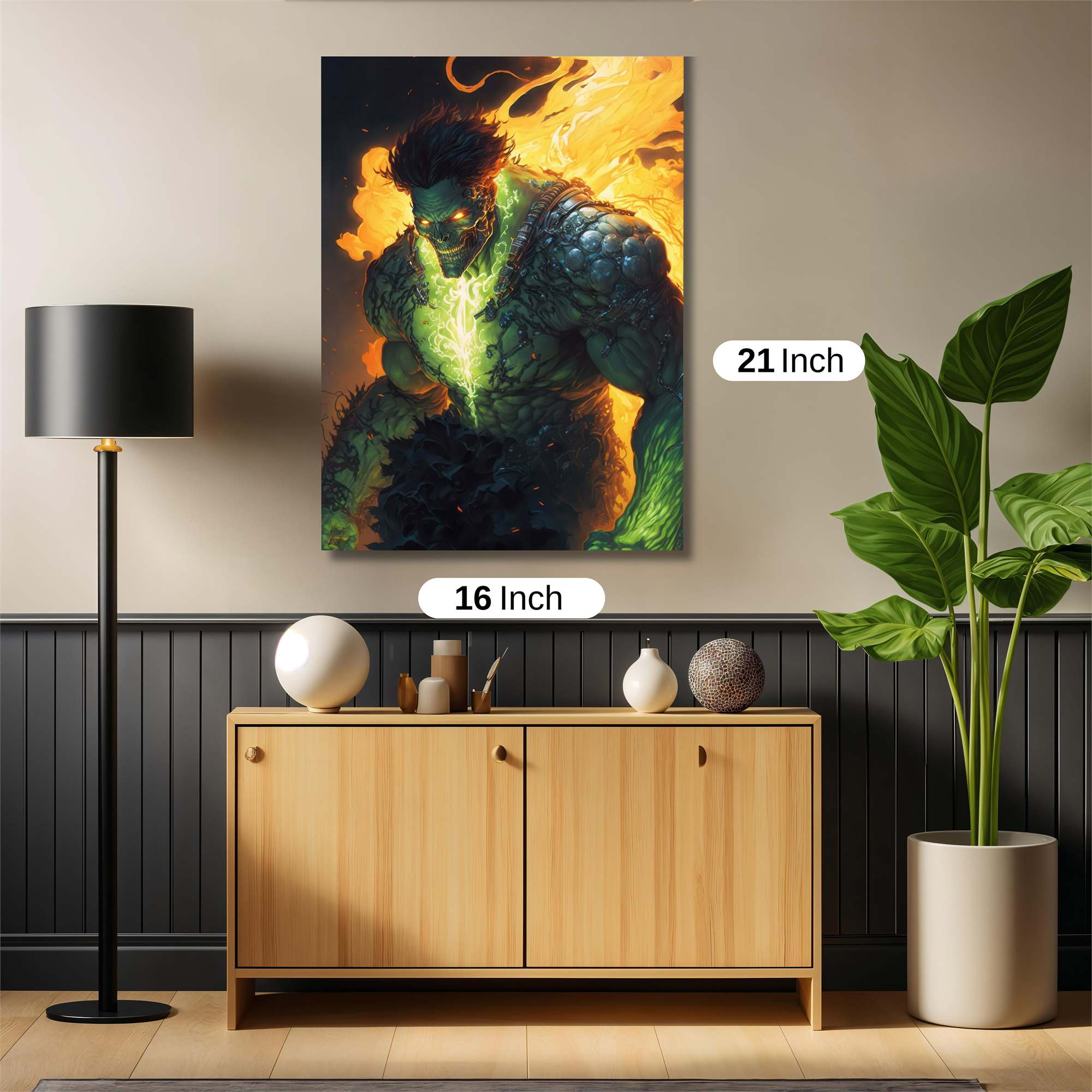 Hulk Inferno Safe Wall Magnetic / M