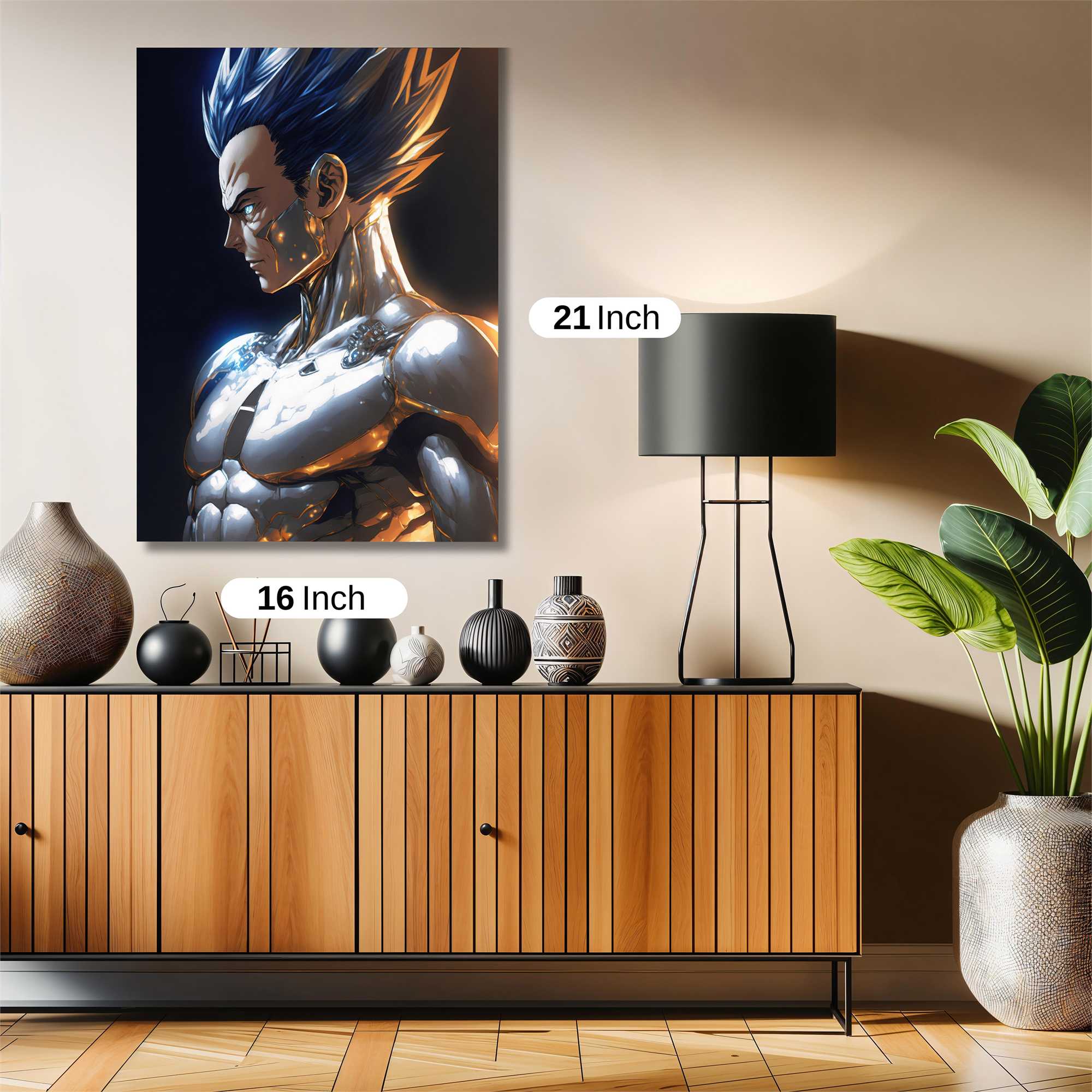 Vegeta Radiance Safe Wall Magnetic / M