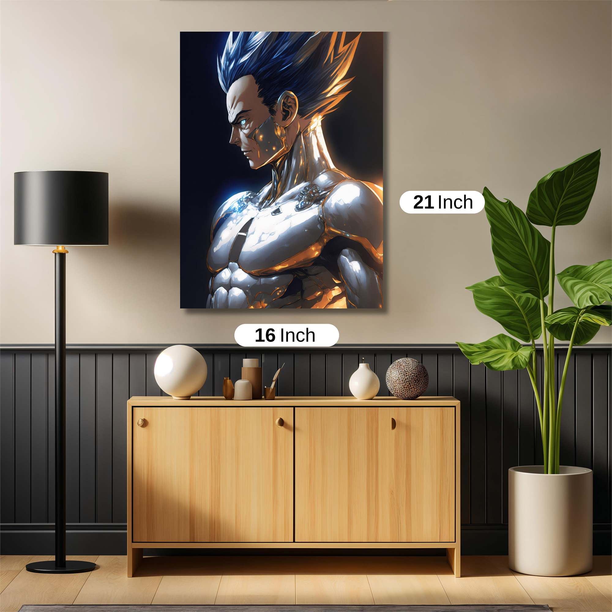 Vegeta Radiance Safe Wall Magnetic / M