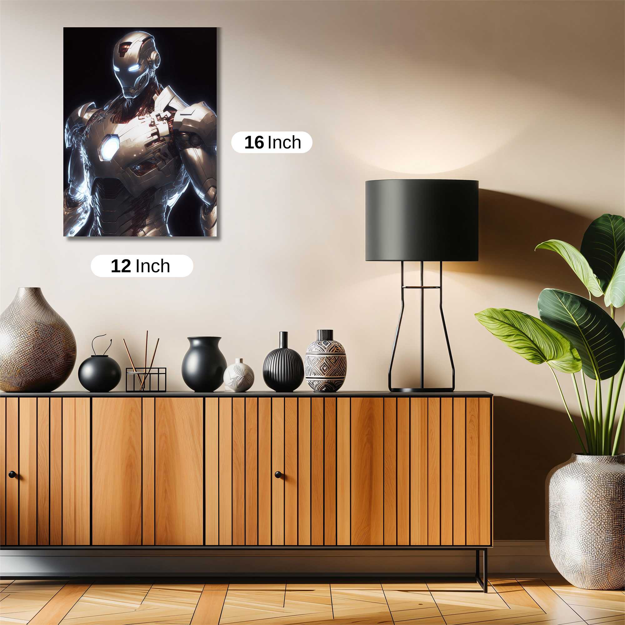 Ironman Luminous Safe Wall Magnetic / M