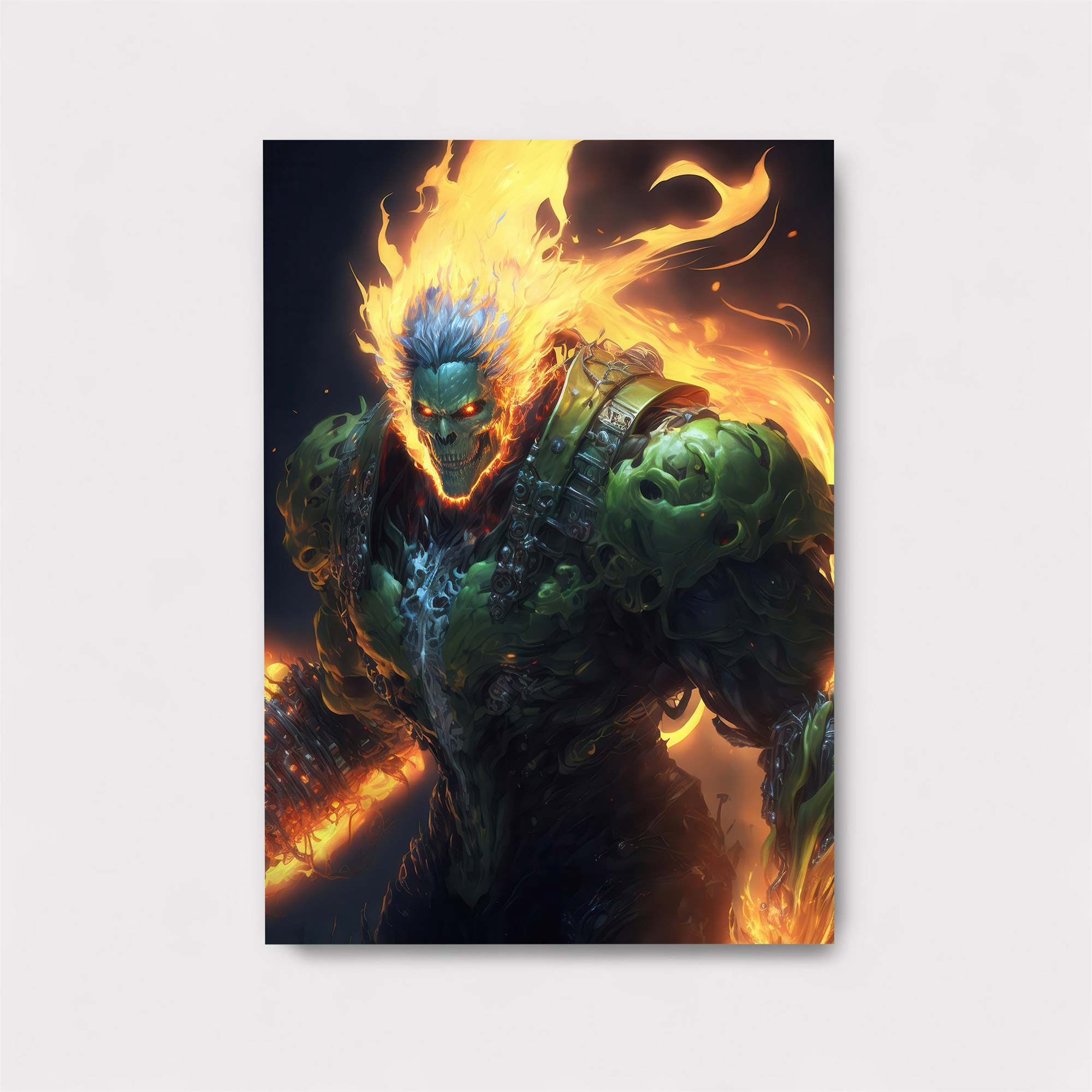 Fiery Titan Safe Wall Magnetic / M