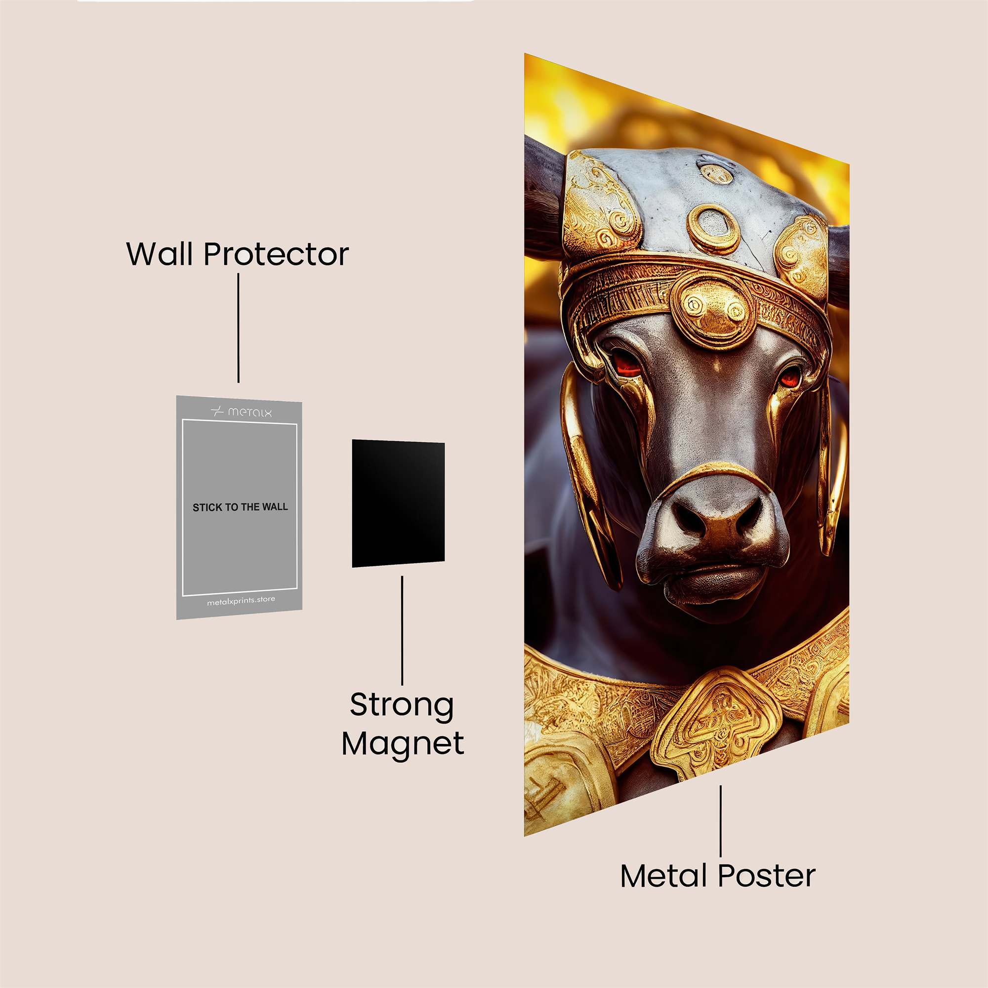 Majestic Vigil Safe Wall Magnetic / M