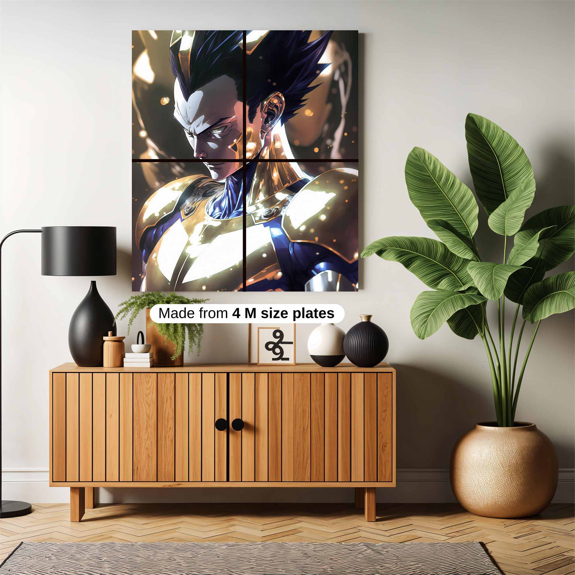 Vegeta Radiance Safe Wall Magnetic / M