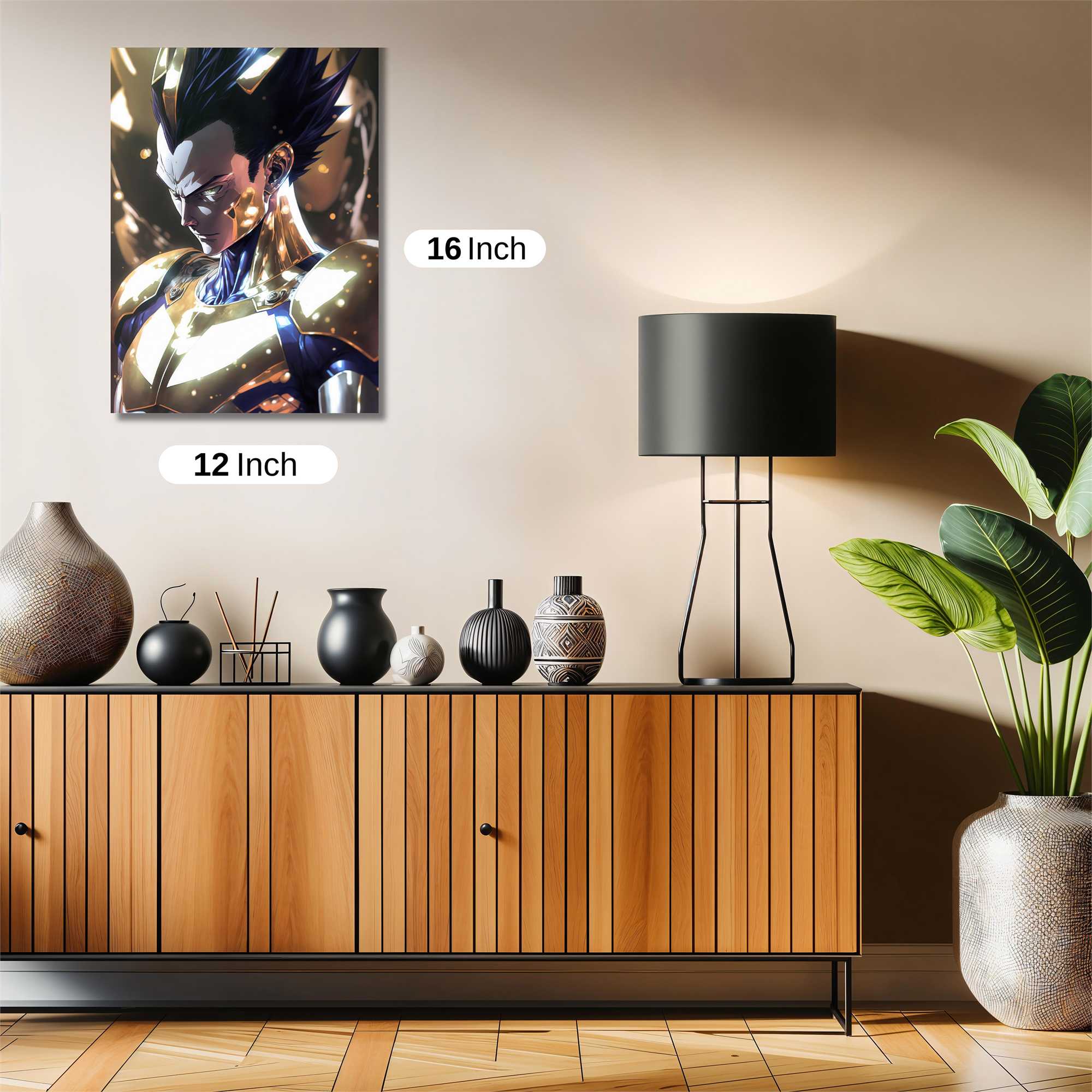 Vegeta Radiance Safe Wall Magnetic / M