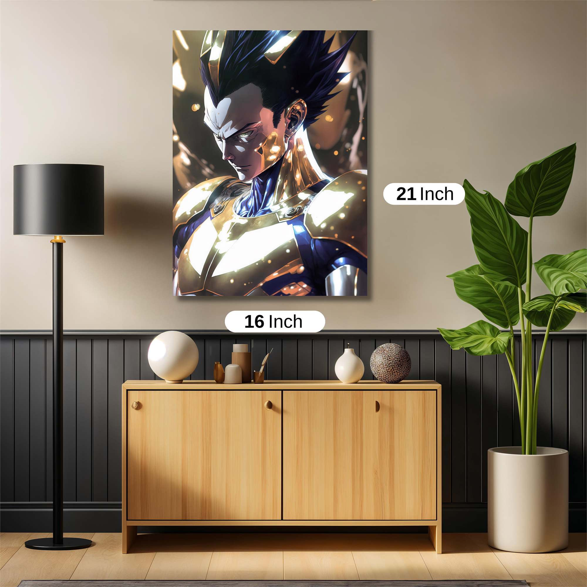 Vegeta Radiance Safe Wall Magnetic / M