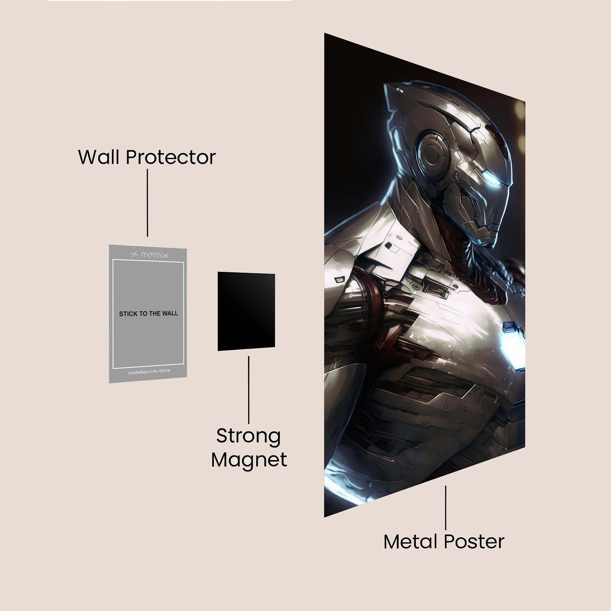 Ironman Majesty Safe Wall Magnetic / M