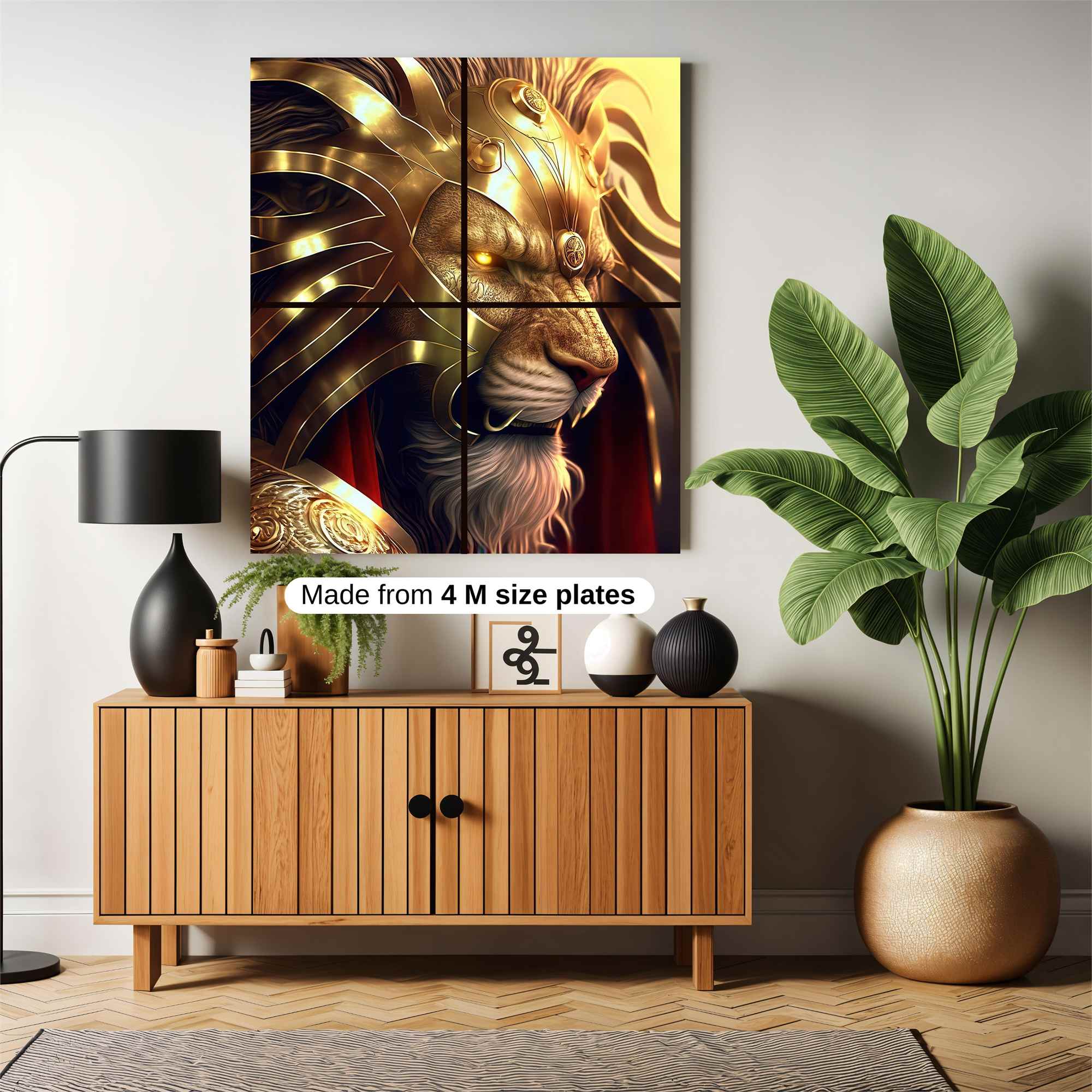 Lion Majesty Safe Wall Magnetic / M