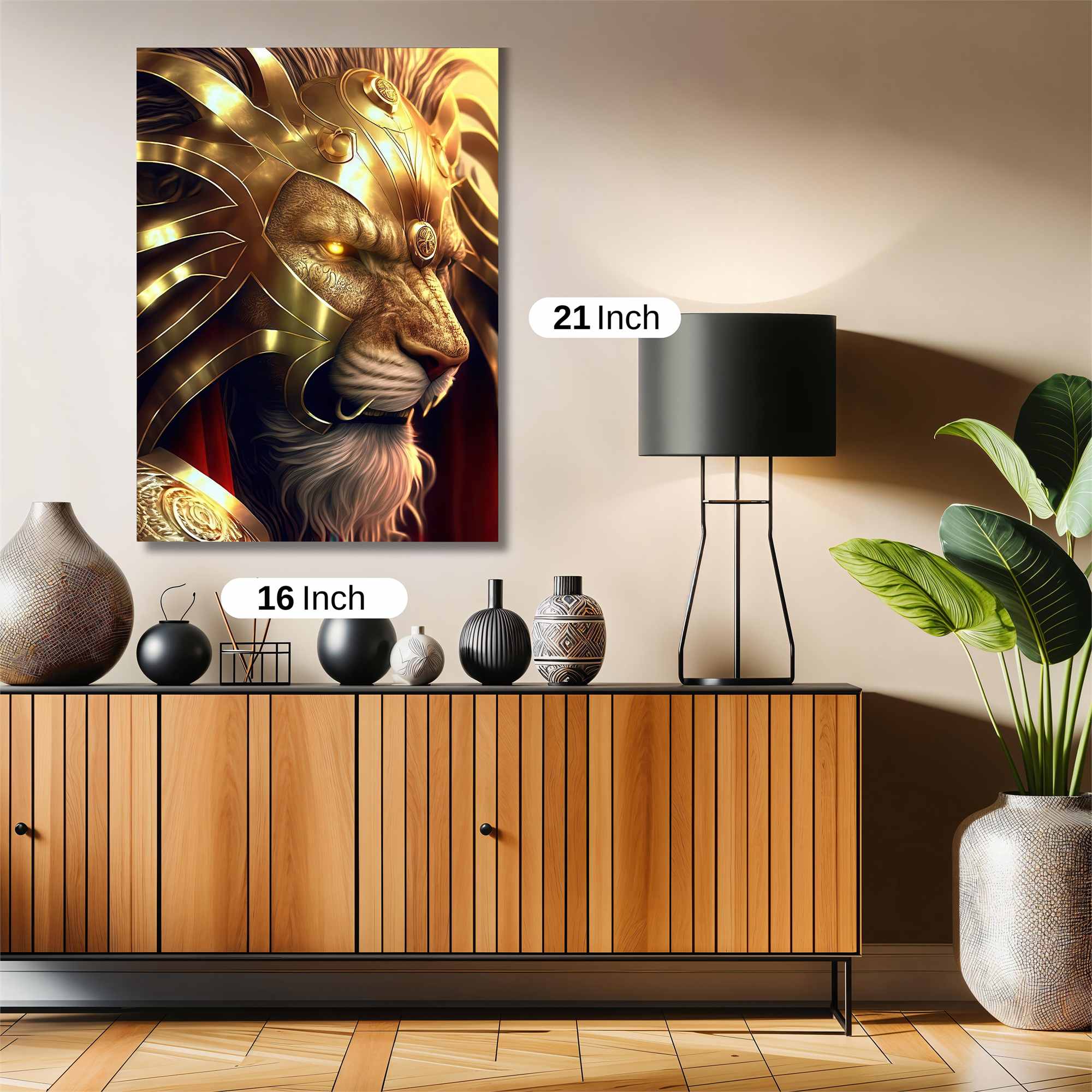 Lion Majesty Safe Wall Magnetic / M