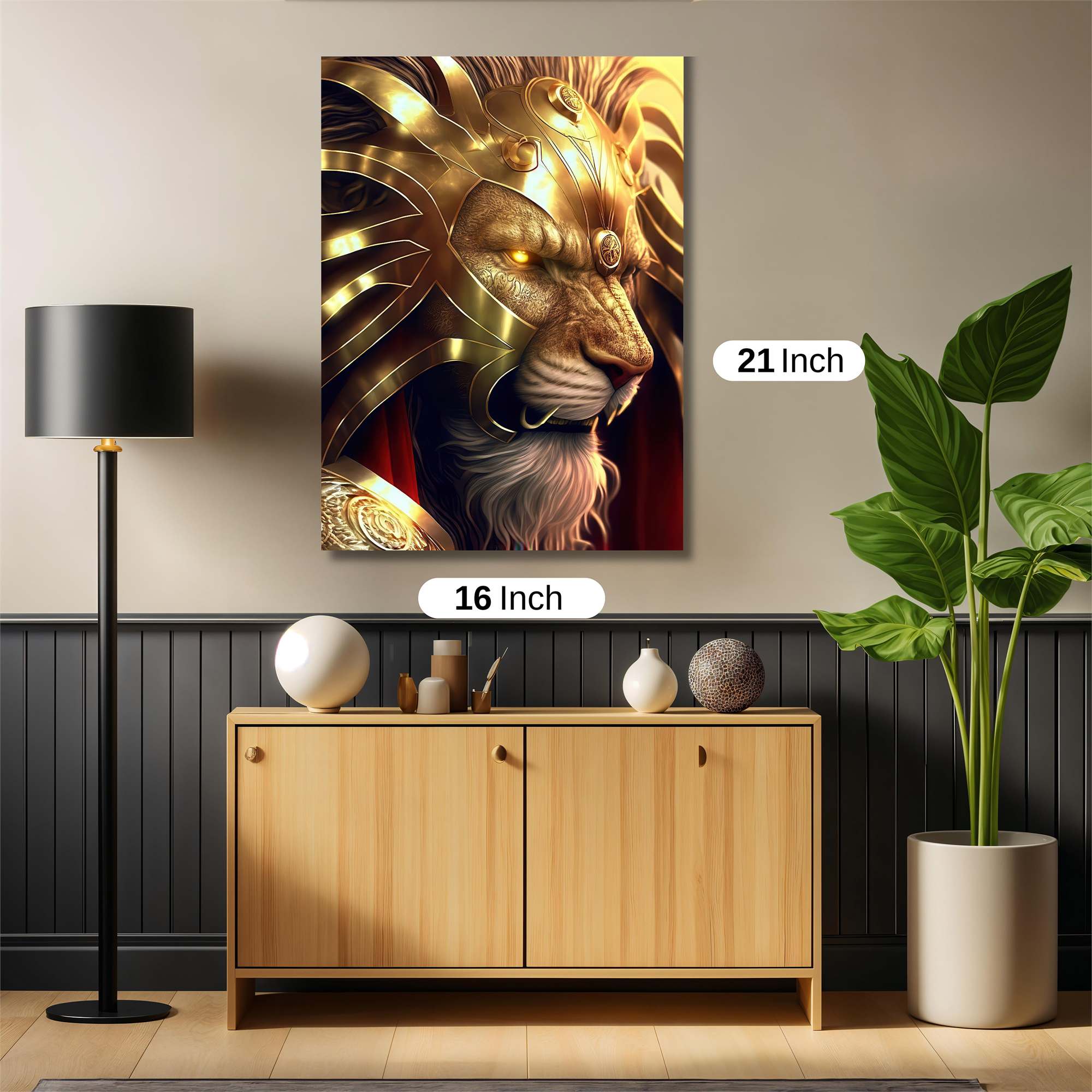 Lion Majesty Safe Wall Magnetic / M