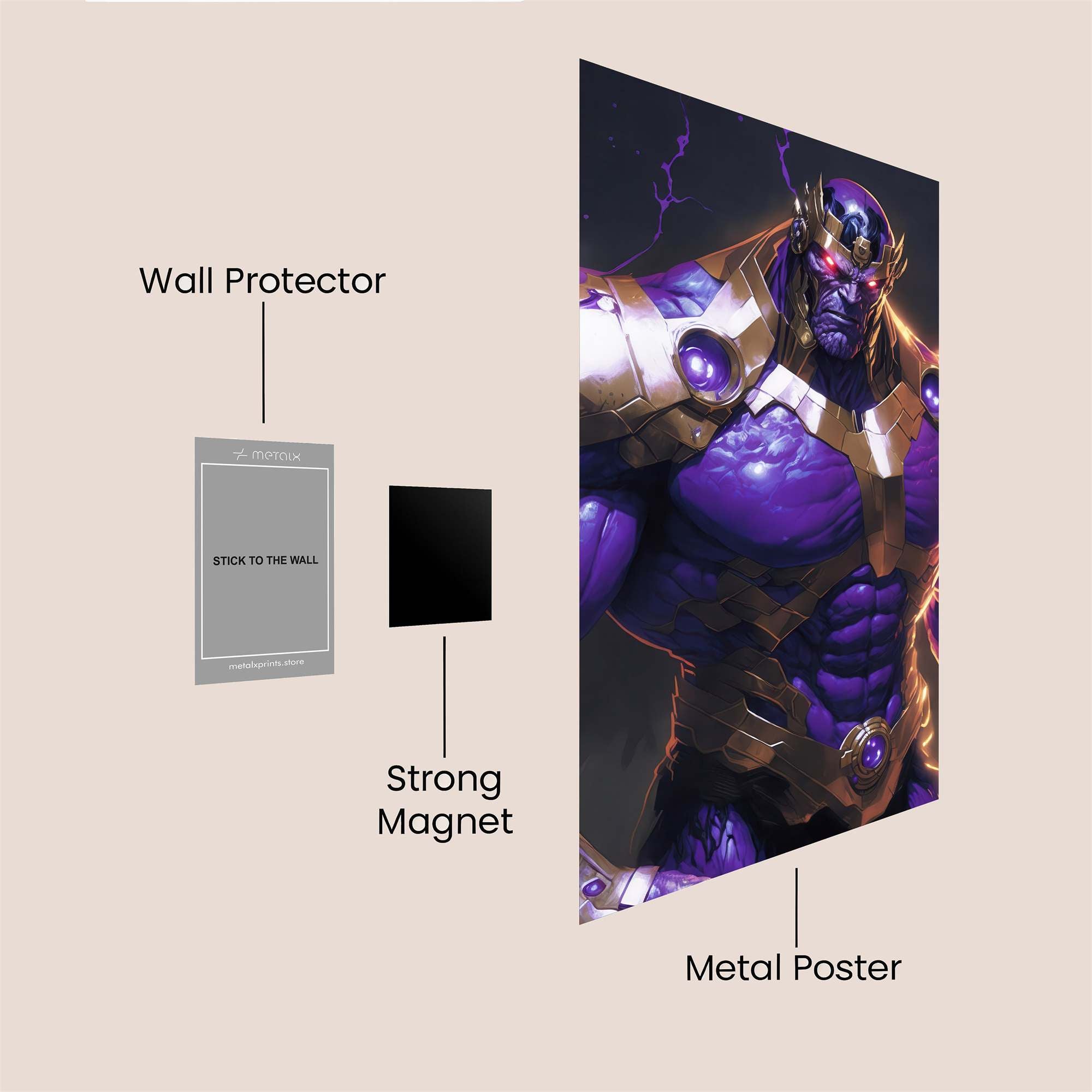 Titan's Dominance Safe Wall Magnetic / M