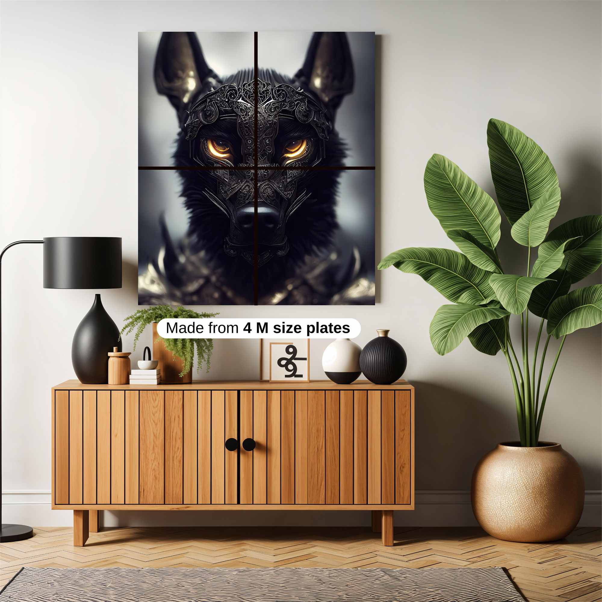 Metallic Sentinel Safe Wall Magnetic / M