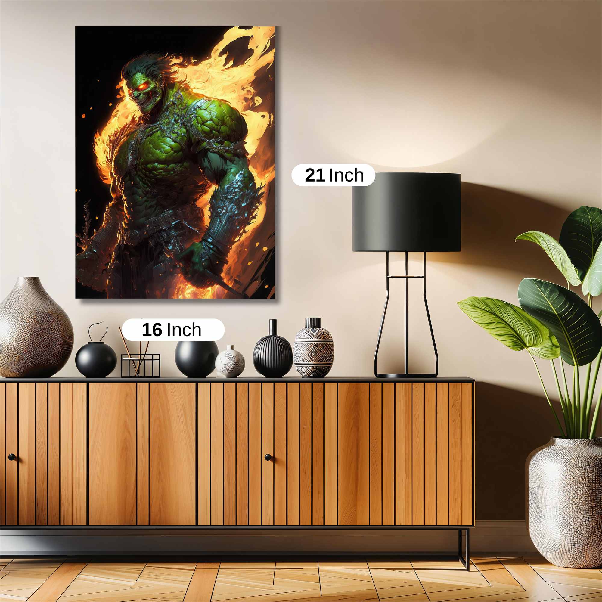 Infernal Fury Safe Wall Magnetic / M