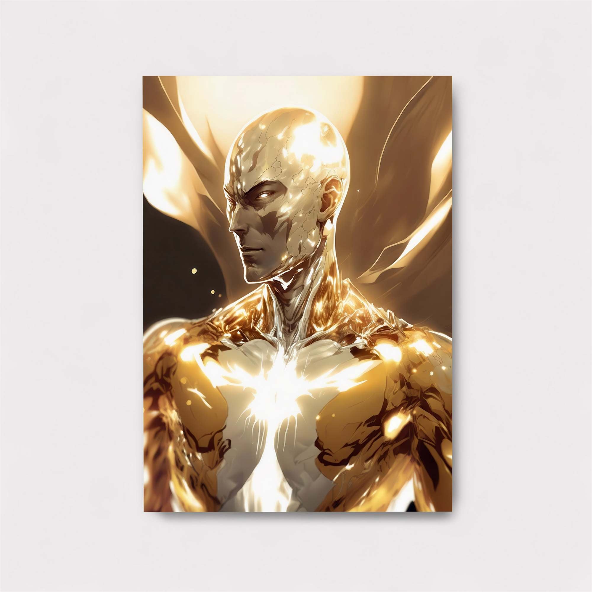 Golden Luminescence Safe Wall Magnetic / M