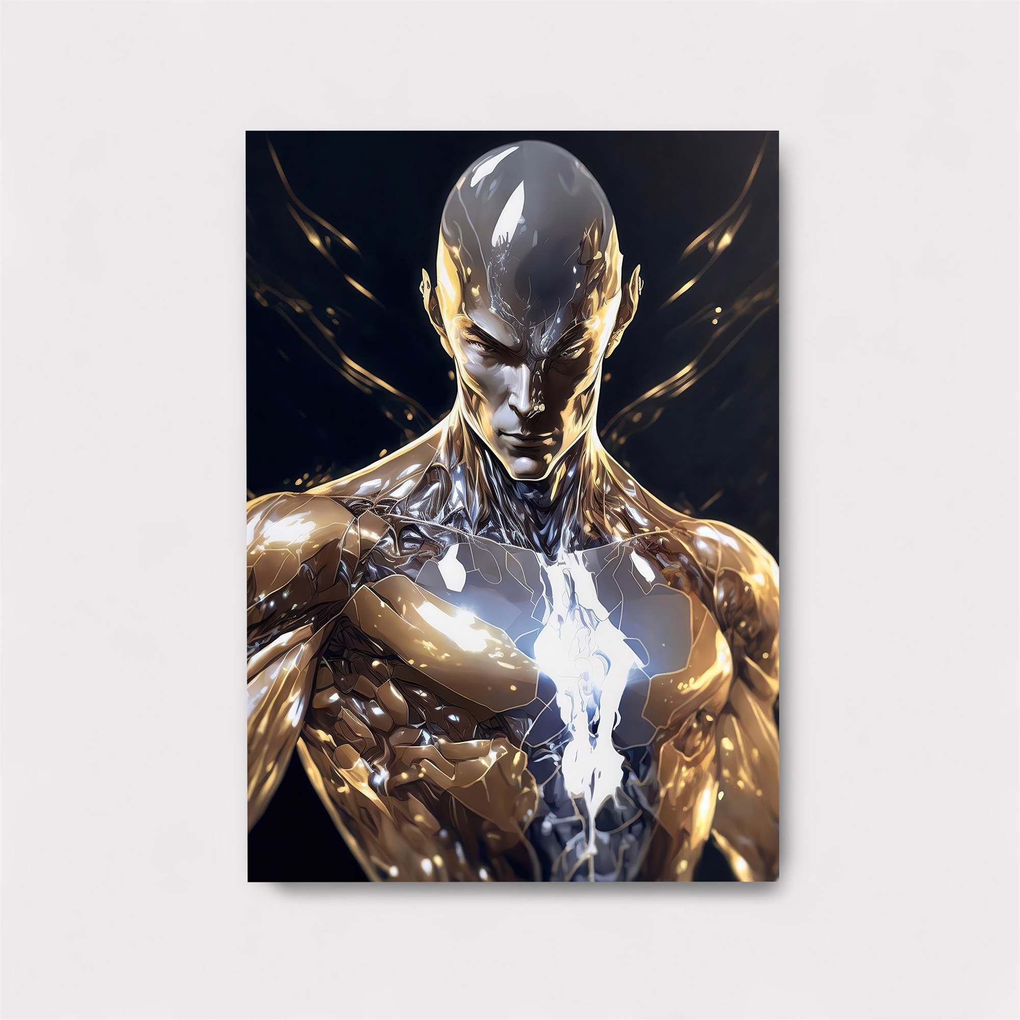 Silver Sentinel Safe Wall Magnetic / M