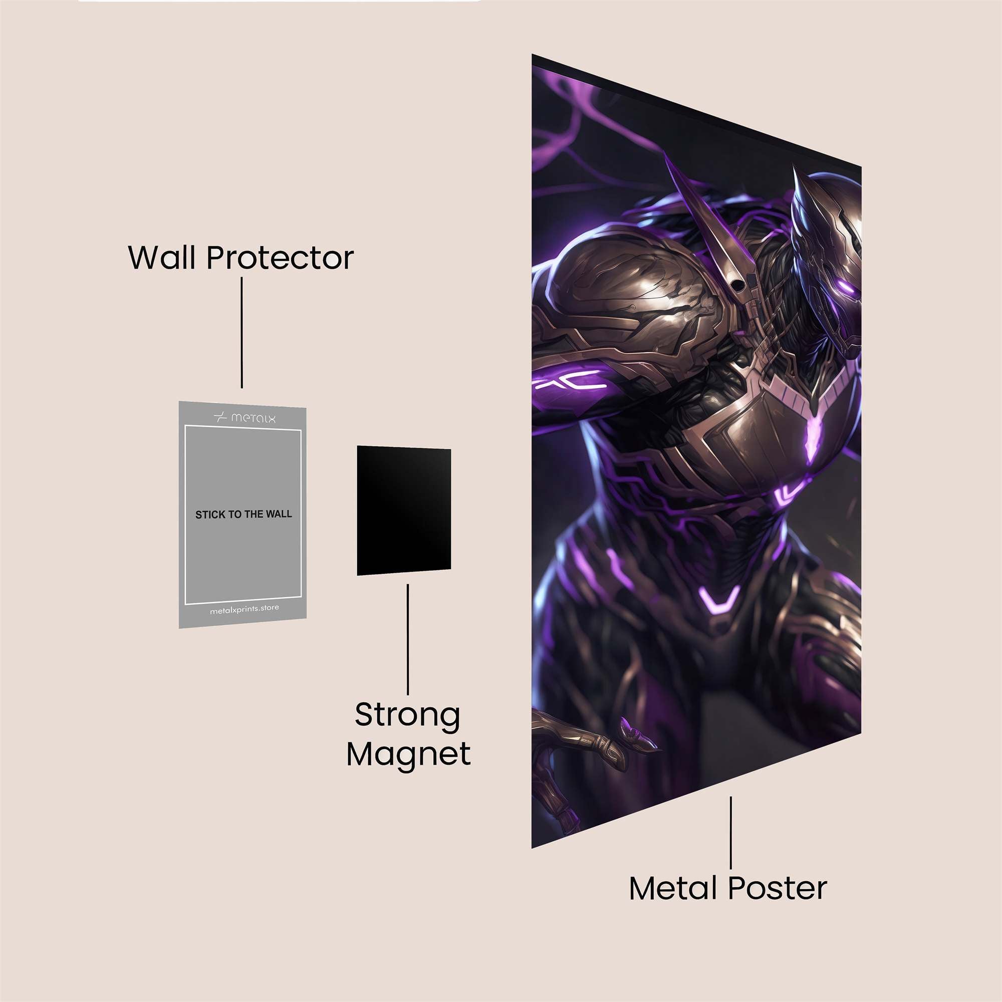 Panther Ascension Safe Wall Magnetic / M