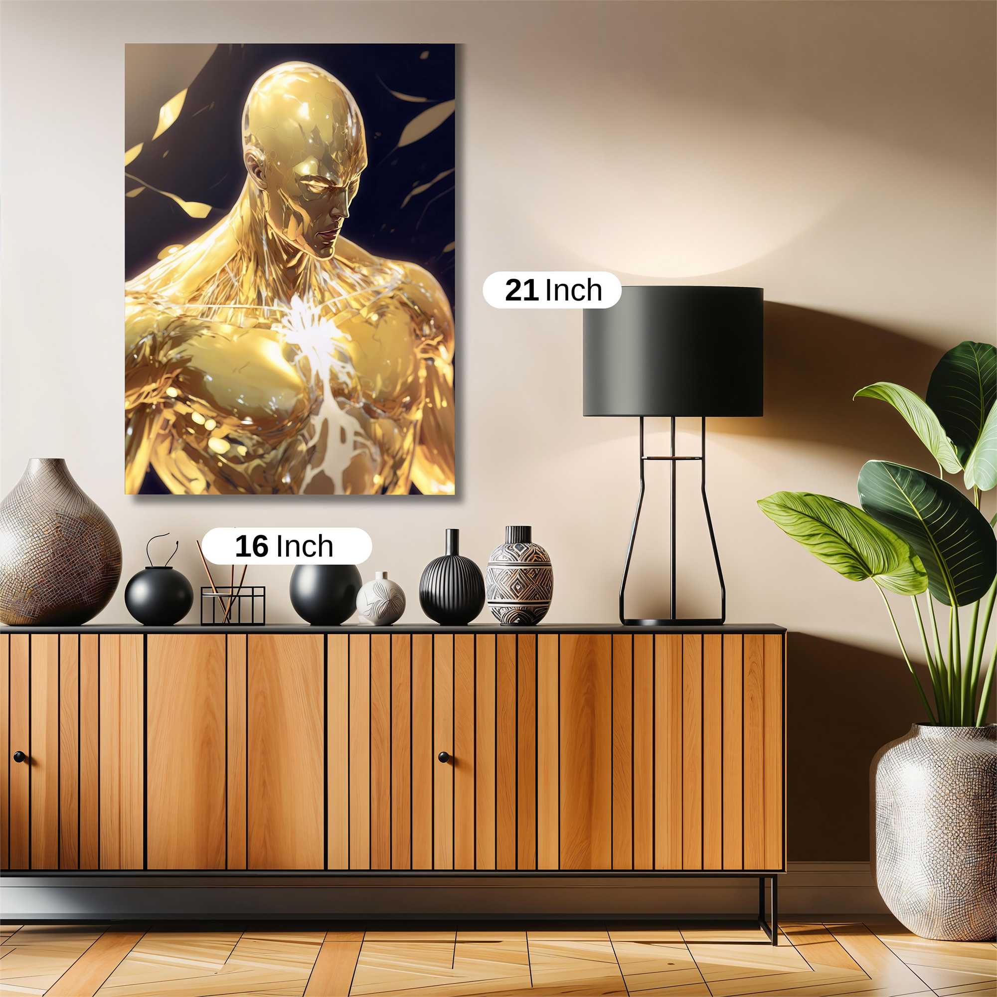 Gold Sentinel Safe Wall Magnetic / M