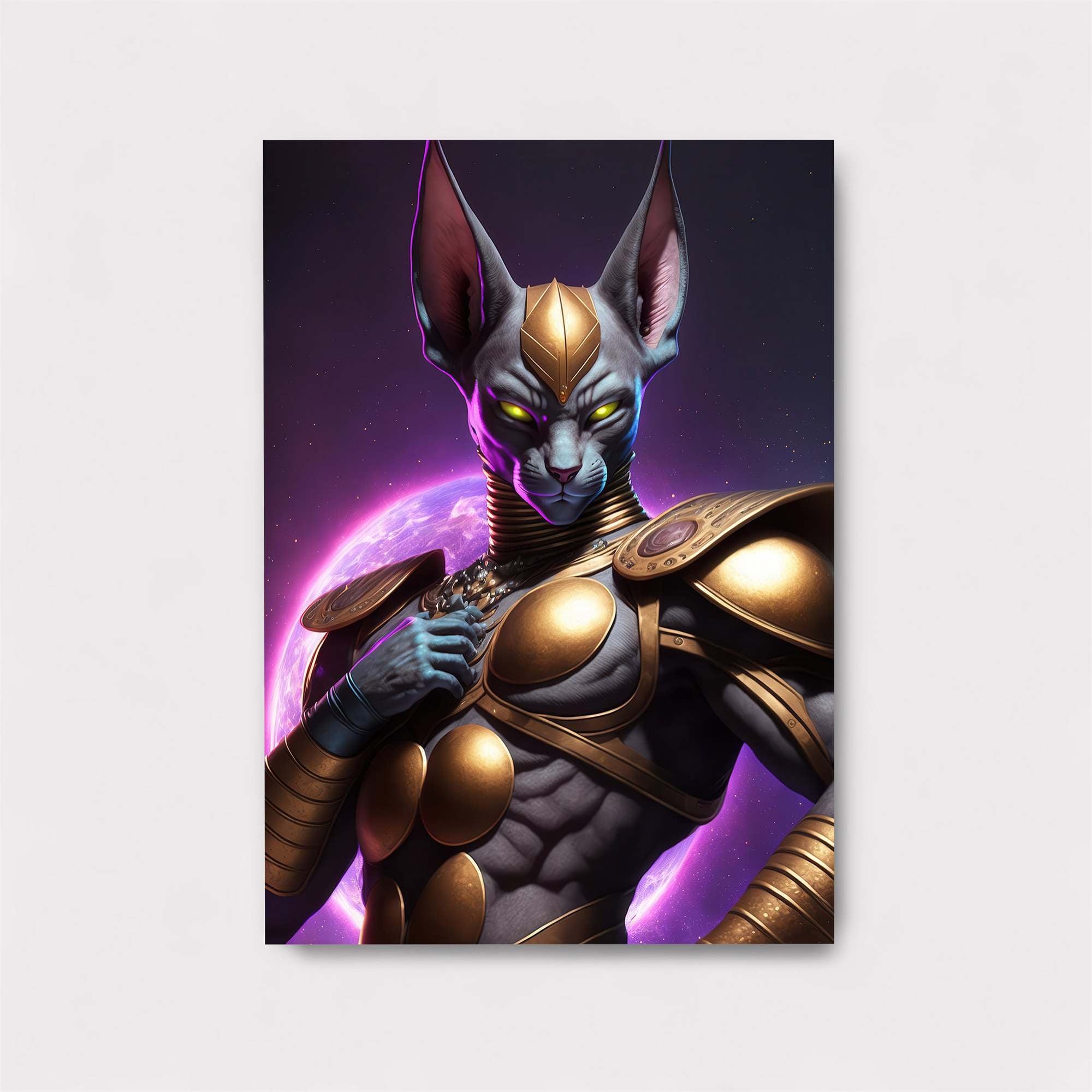 Cosmic Feline Safe Wall Magnetic / M