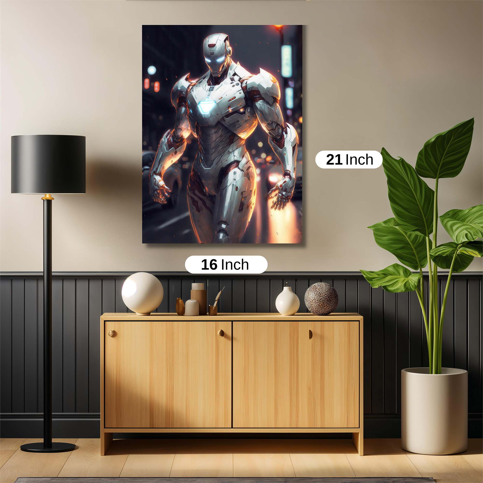 Iron Awe Safe Wall Magnetic / M