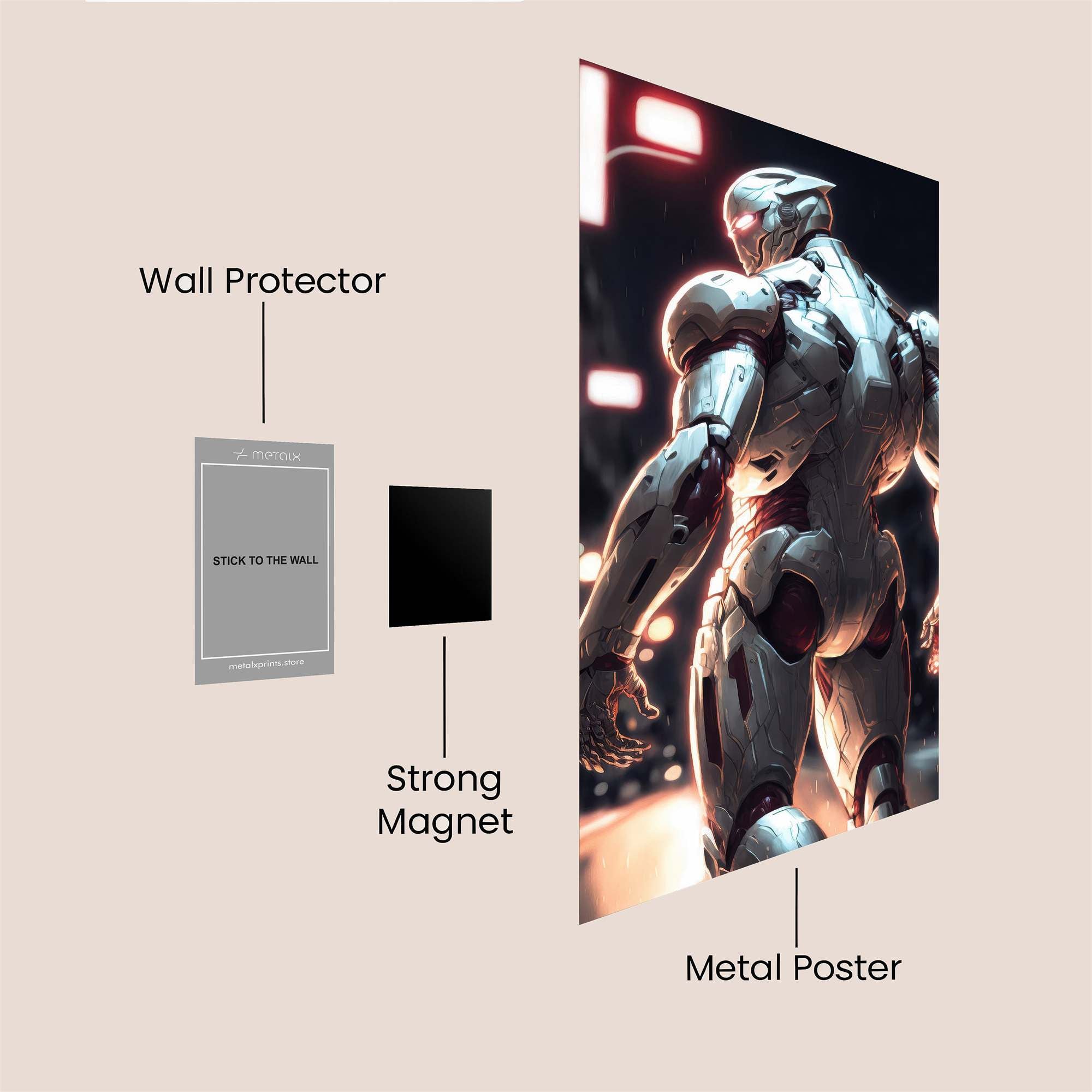 Steel Guardian Safe Wall Magnetic / M