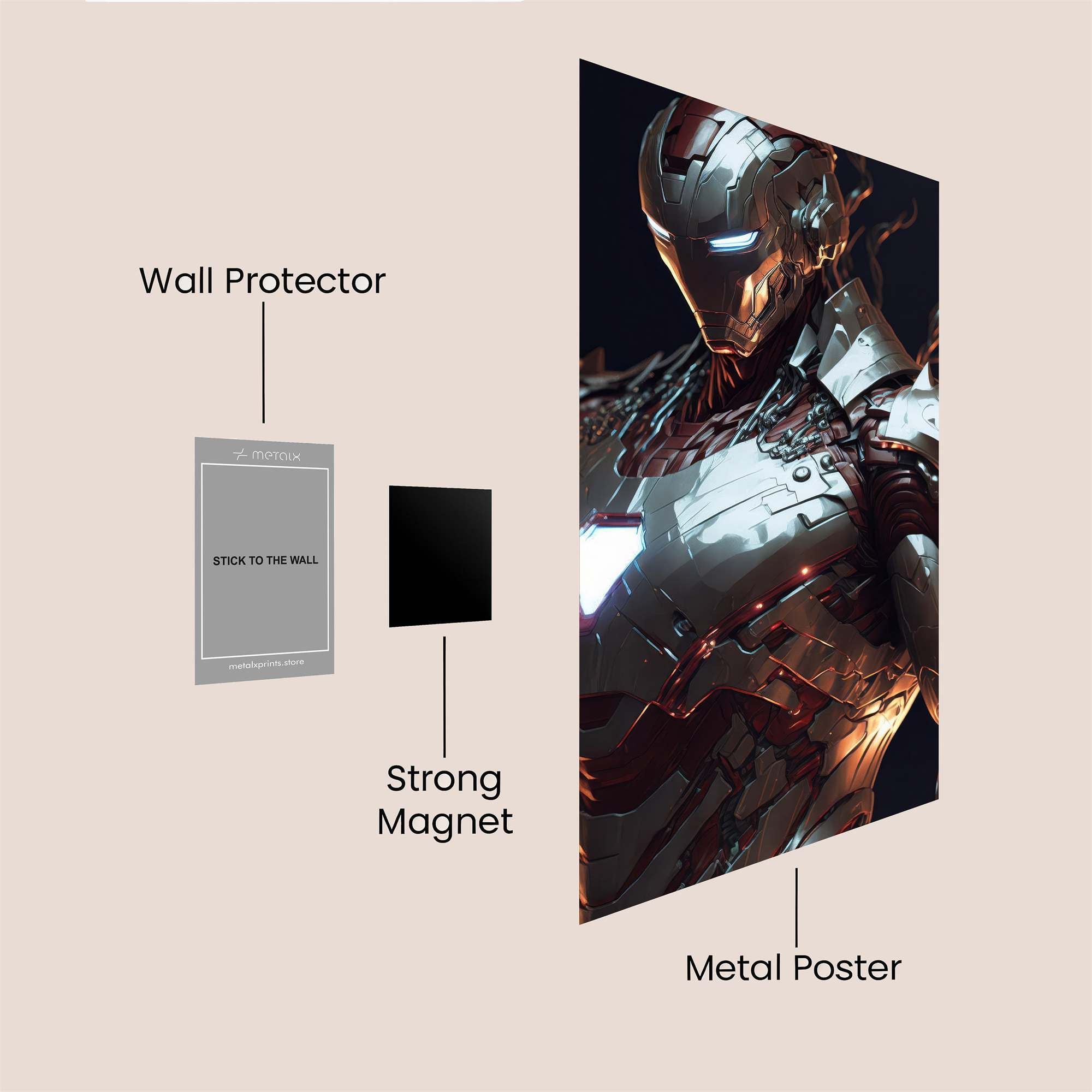 Ironman Majesty Safe Wall Magnetic / M