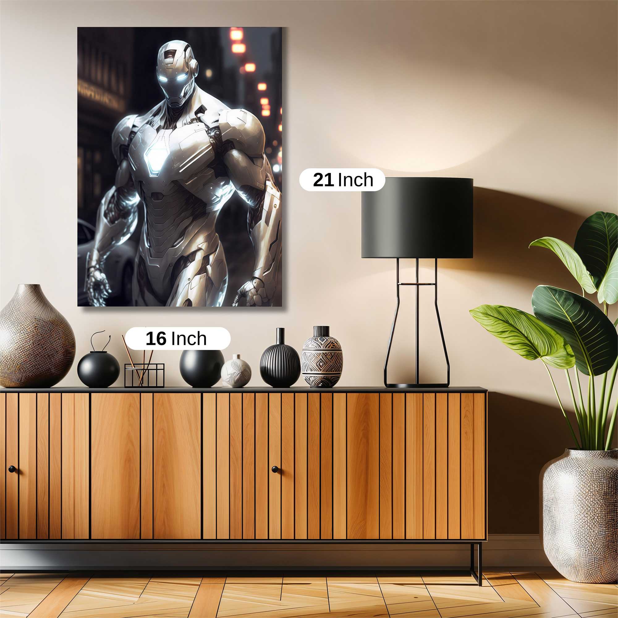 Metallic Vigilance Safe Wall Magnetic / M