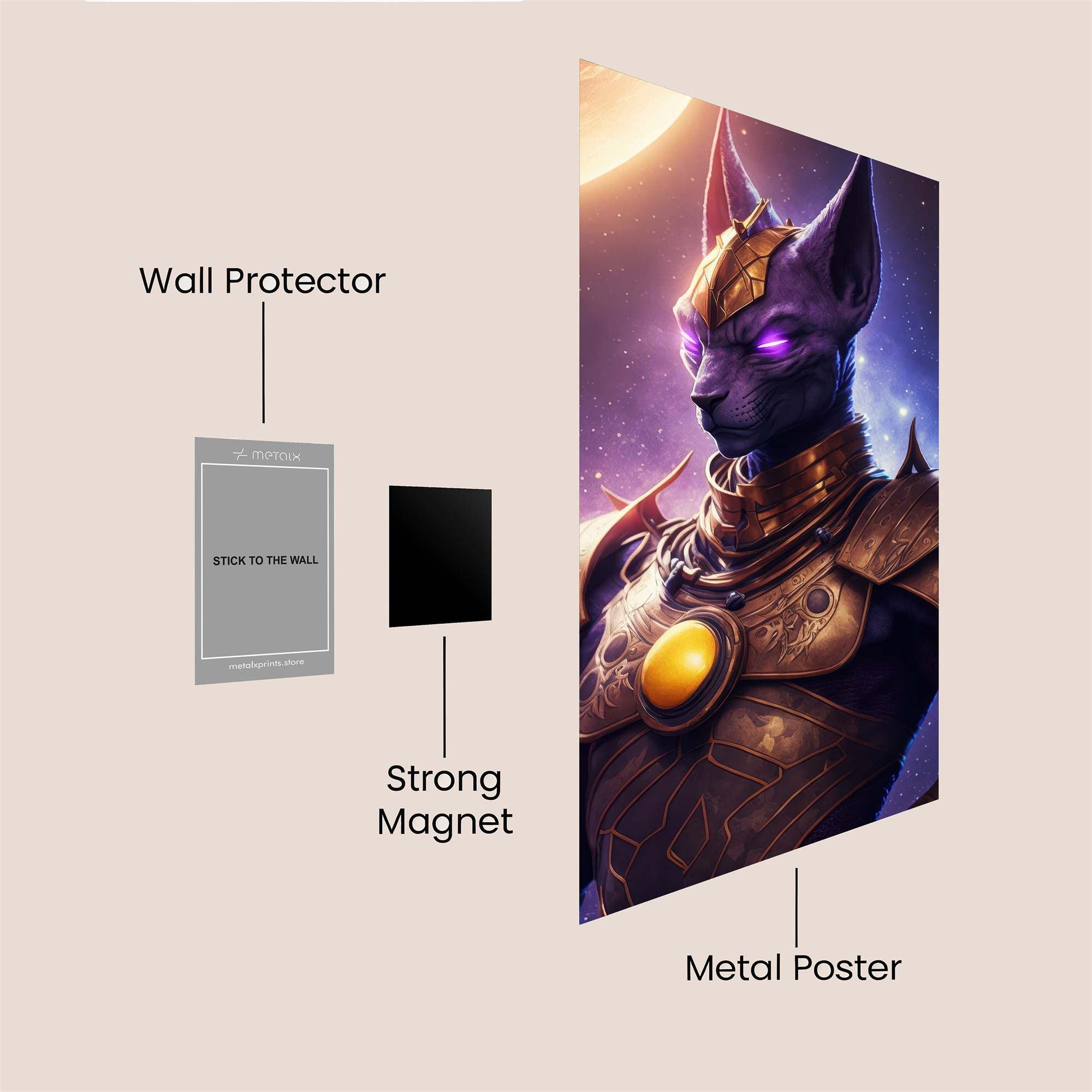 Cosmic Majesty Safe Wall Magnetic / M