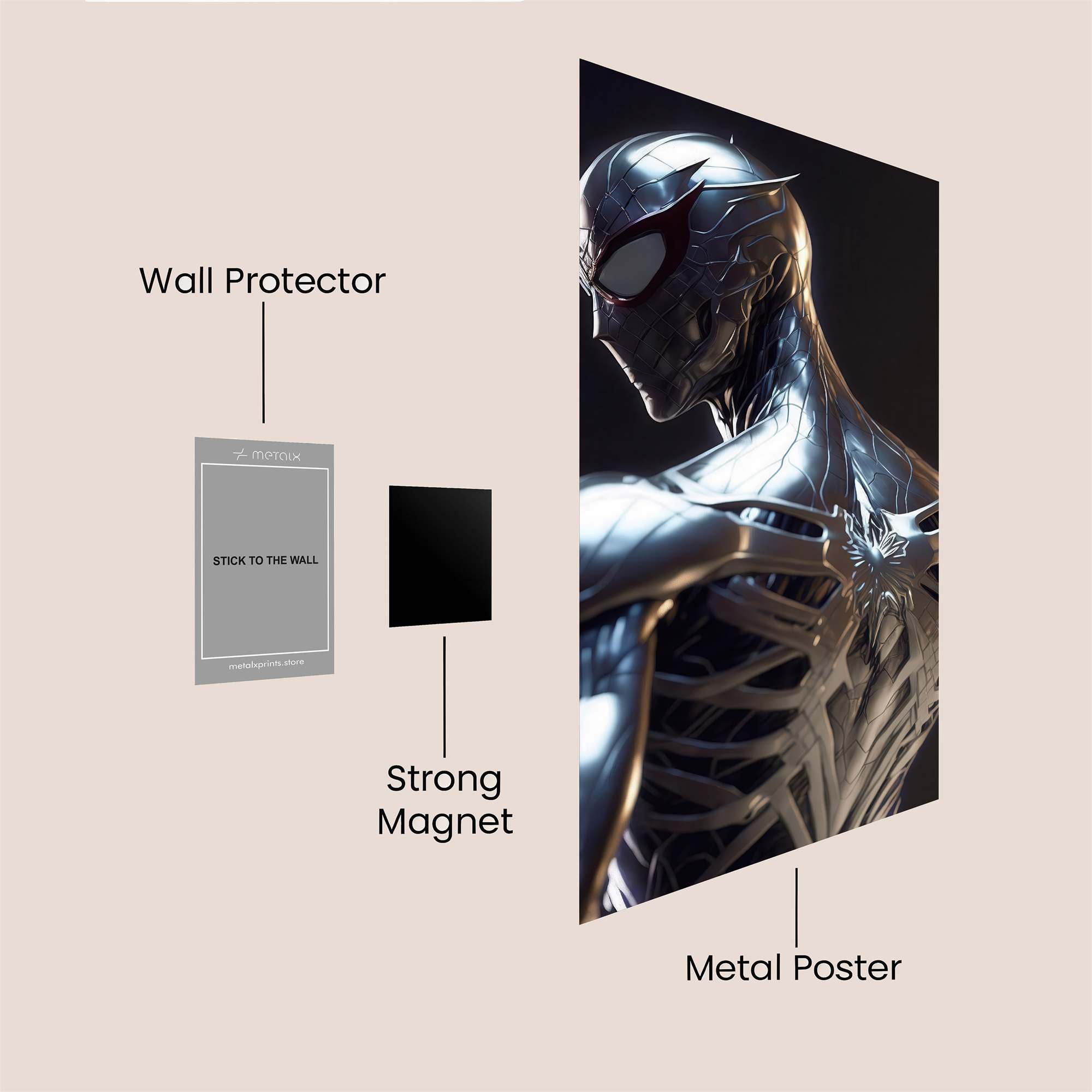 Venomous Vigilance Safe Wall Magnetic / M