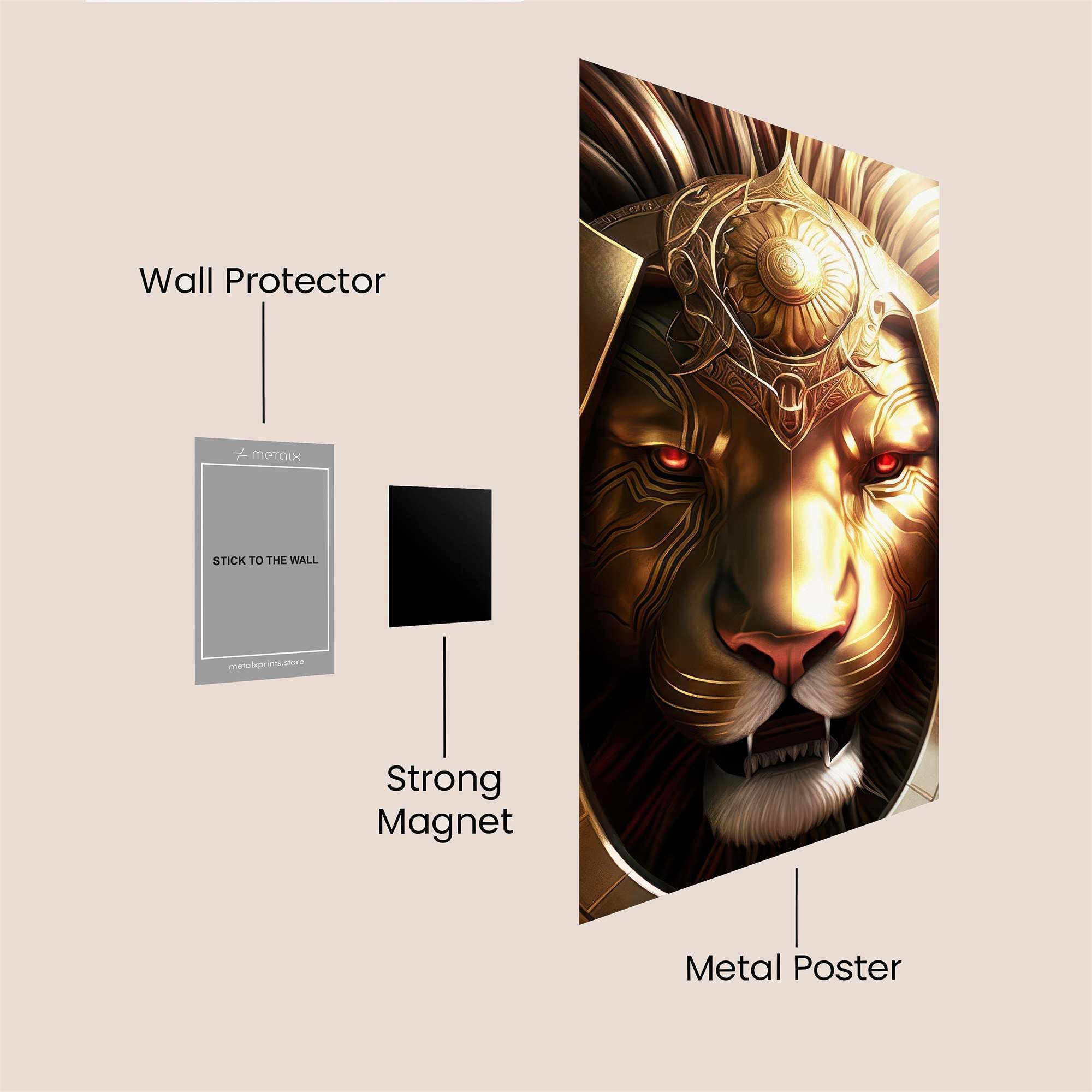 Emperor Majesty Safe Wall Magnetic / M