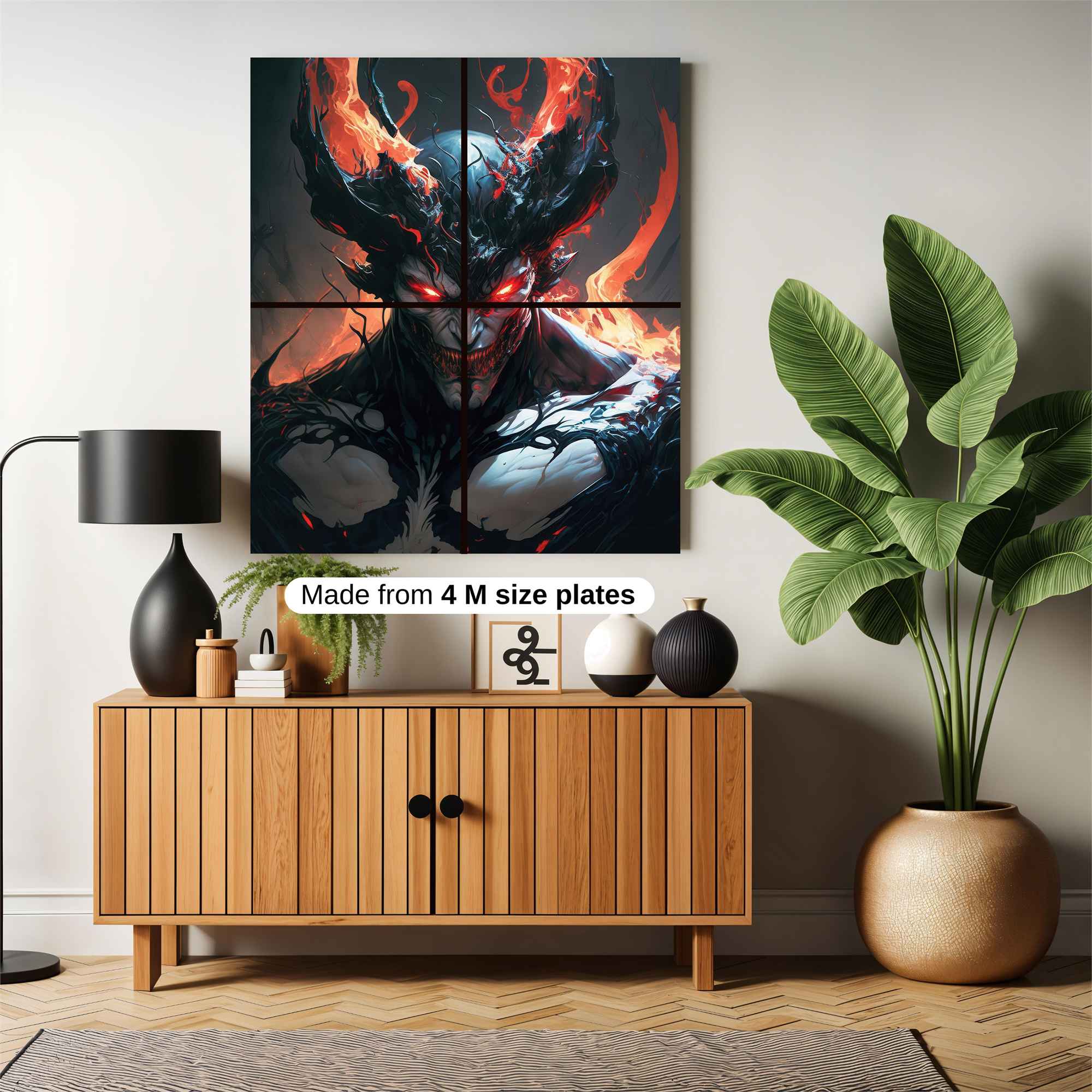 Infernal Blaze Safe Wall Magnetic / M