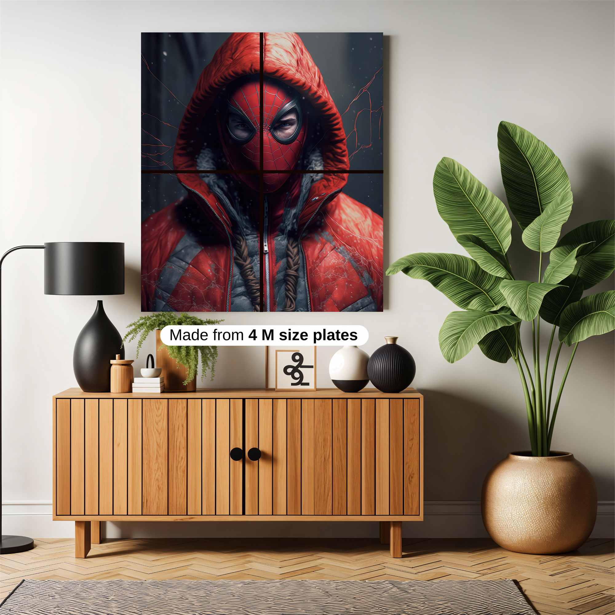 Spider-Man Frostbound Safe Wall Magnetic / M