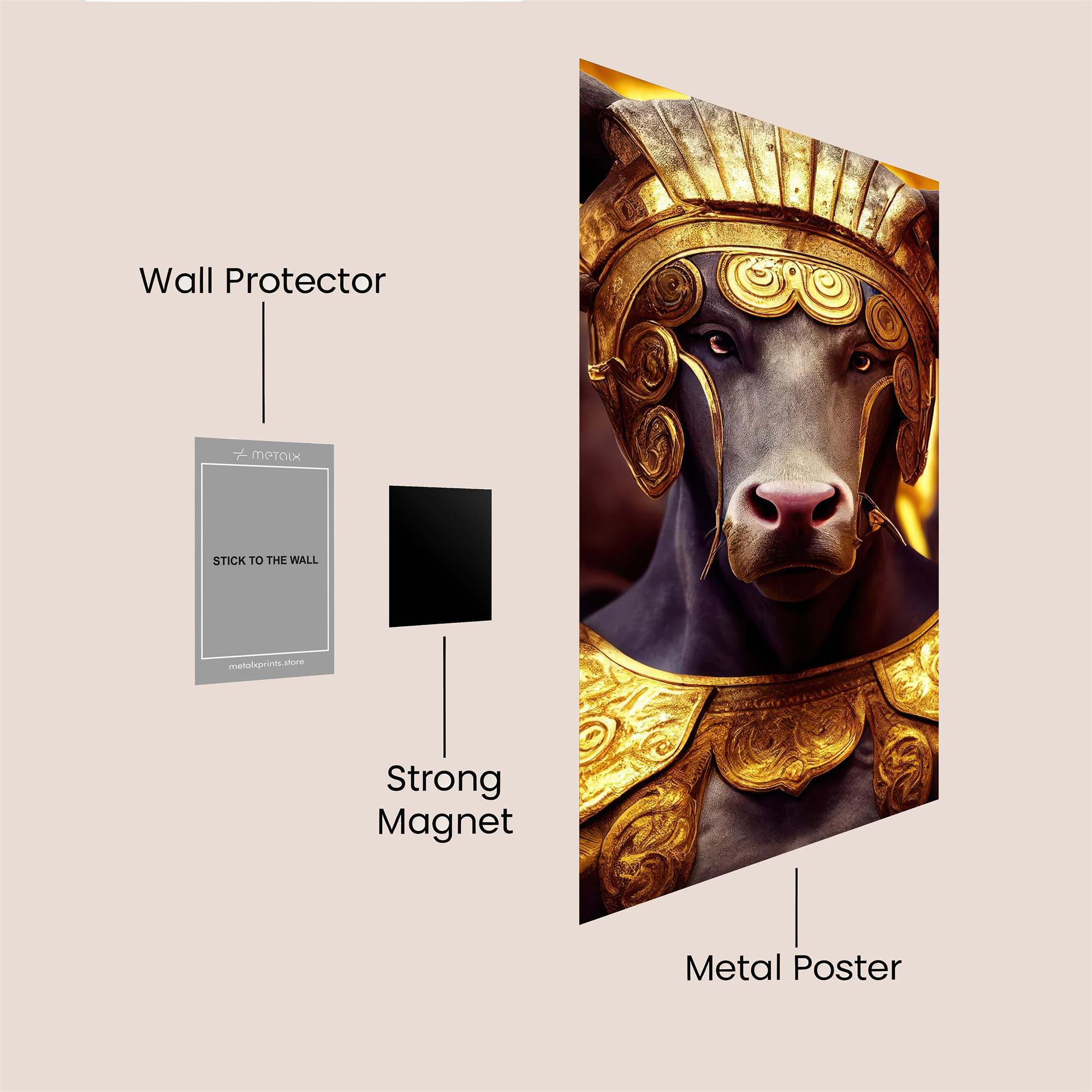 Minotaur Majesty Safe Wall Magnetic / M