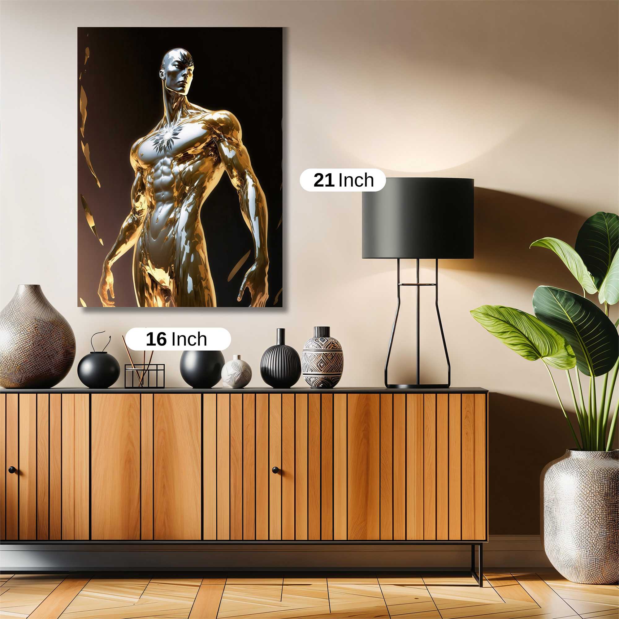 Gilded Sentinel Safe Wall Magnetic / M