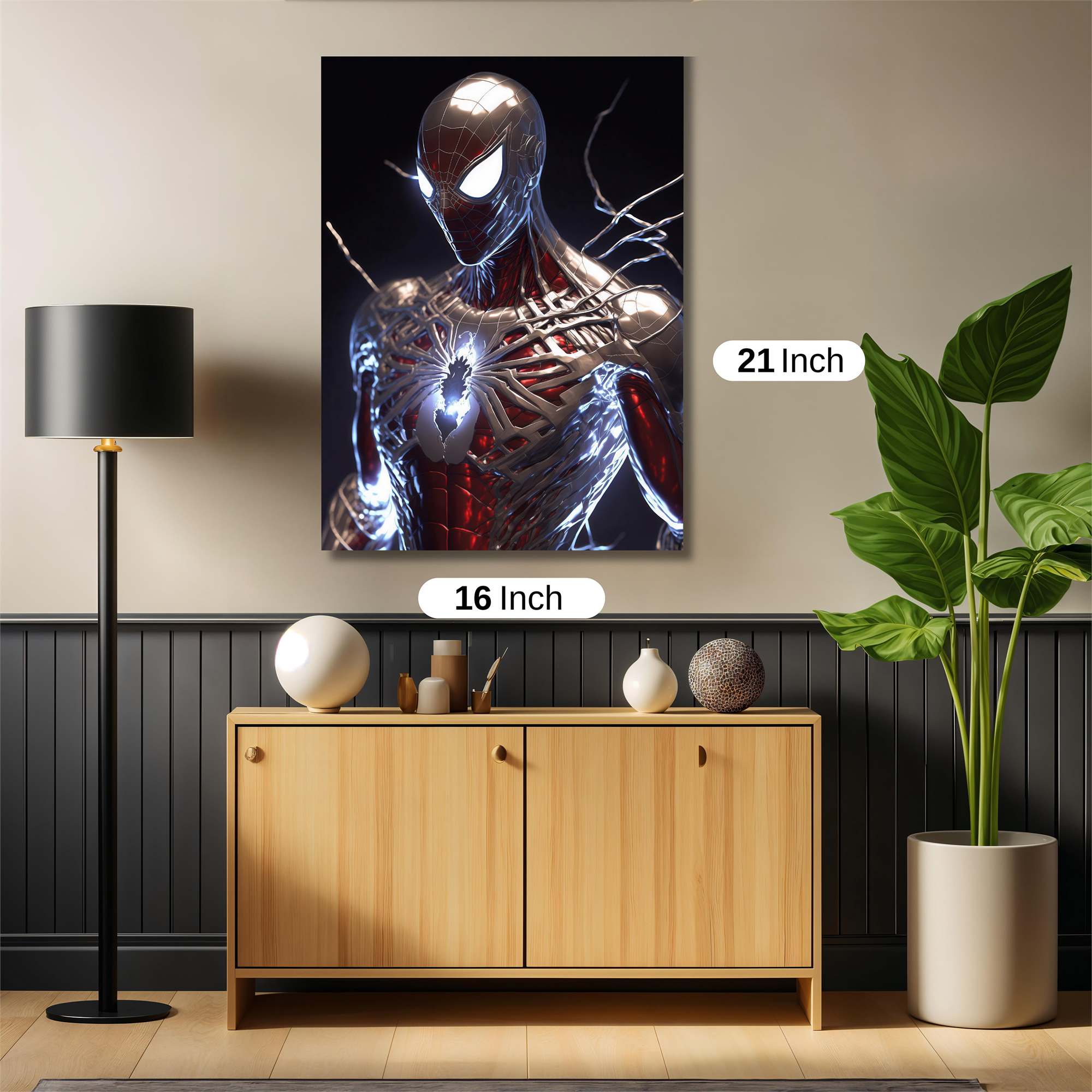 Spidey Luminous Safe Wall Magnetic / M