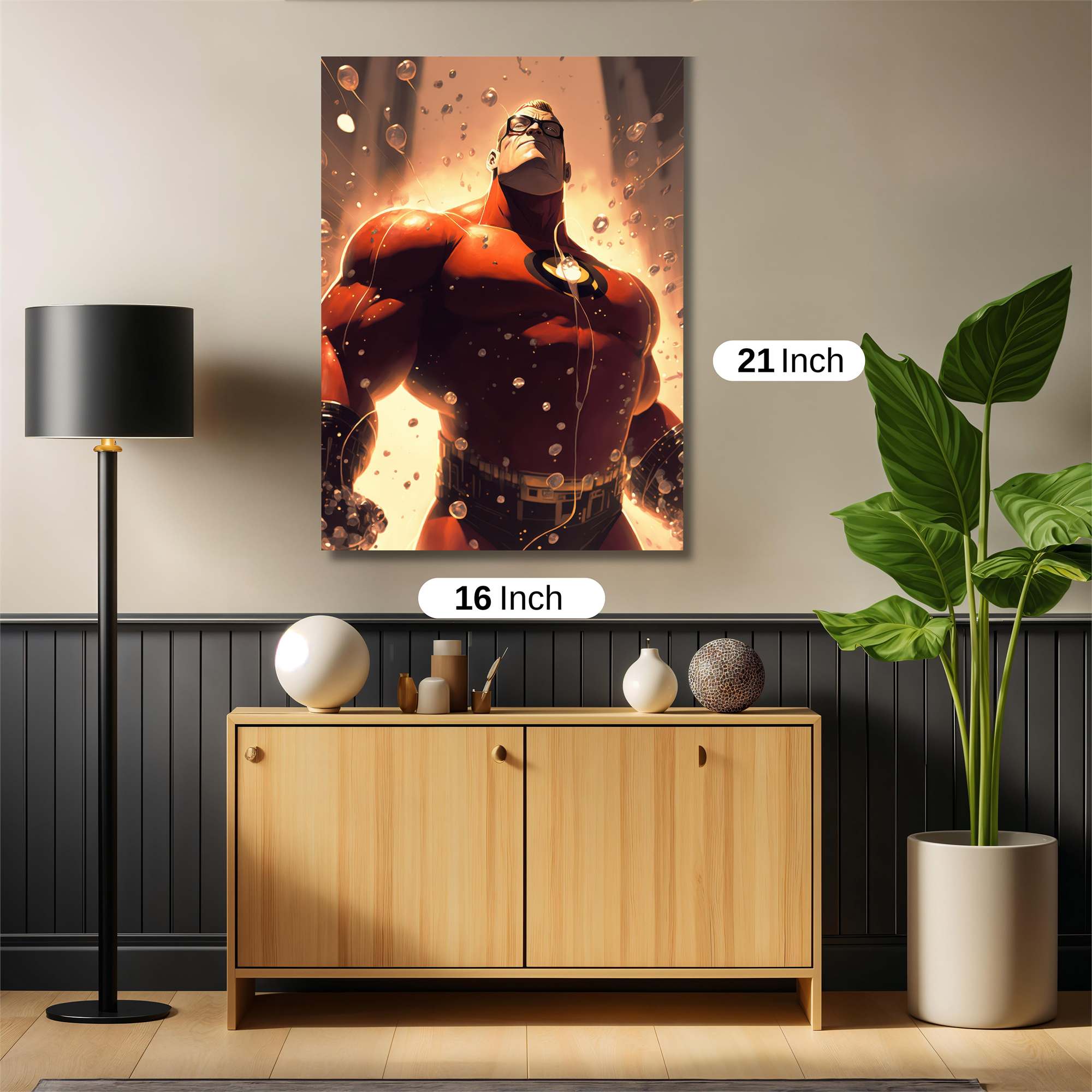 Invincible Resolve Safe Wall Magnetic / M