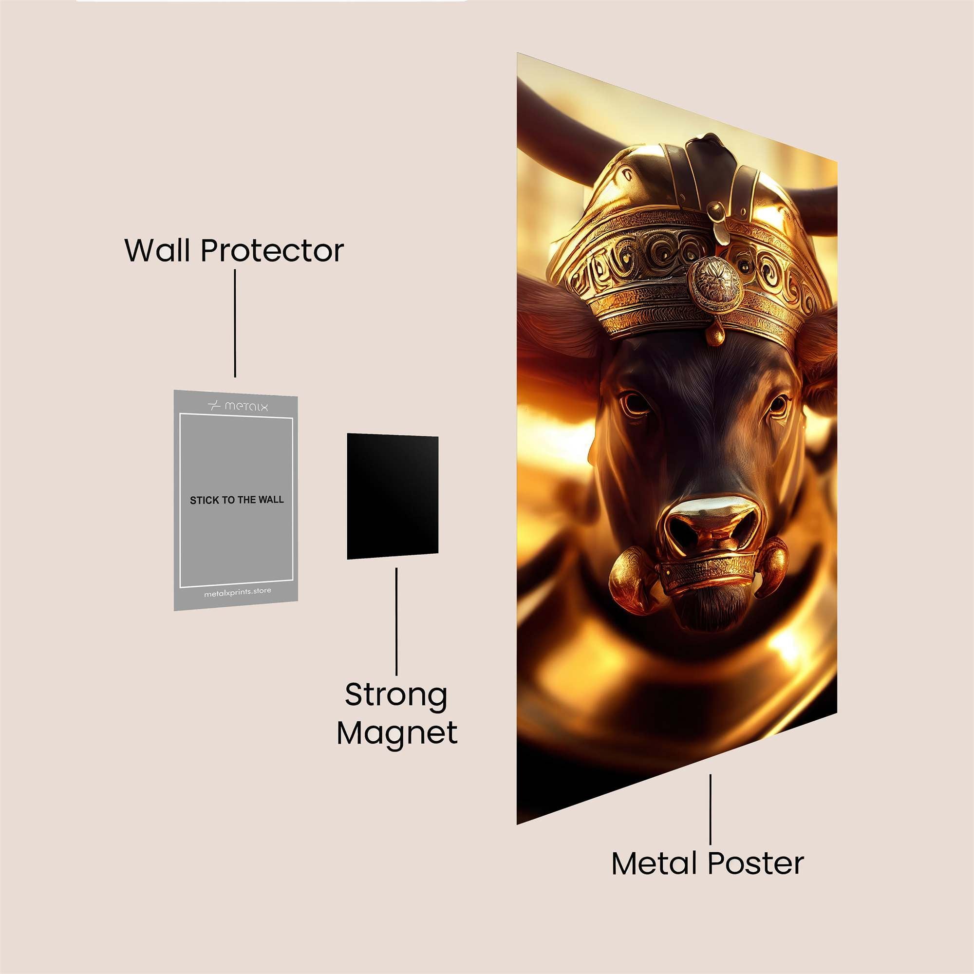 Majestic Monarch Safe Wall Magnetic / M