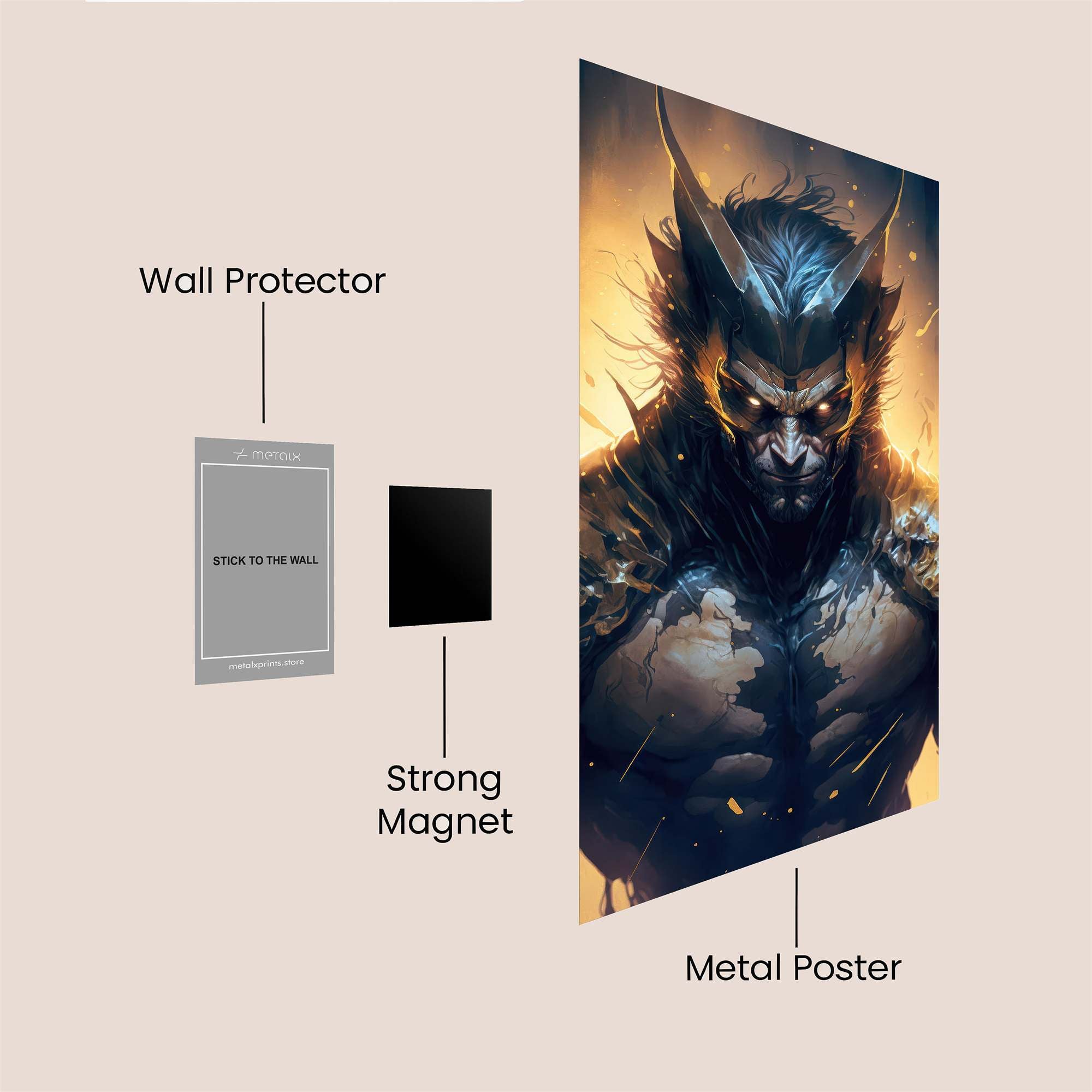 Wolverine Fury Safe Wall Magnetic / M