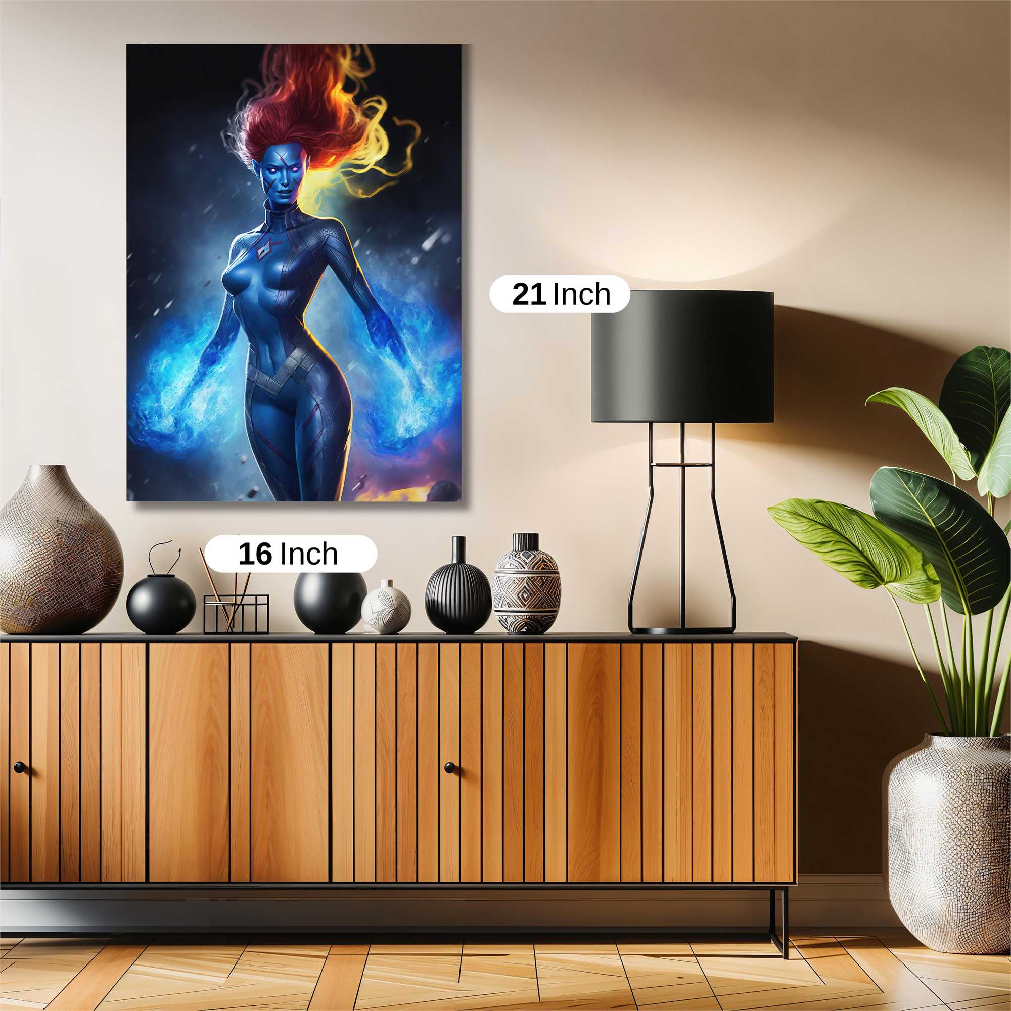 Mystique Blaze Safe Wall Magnetic / M