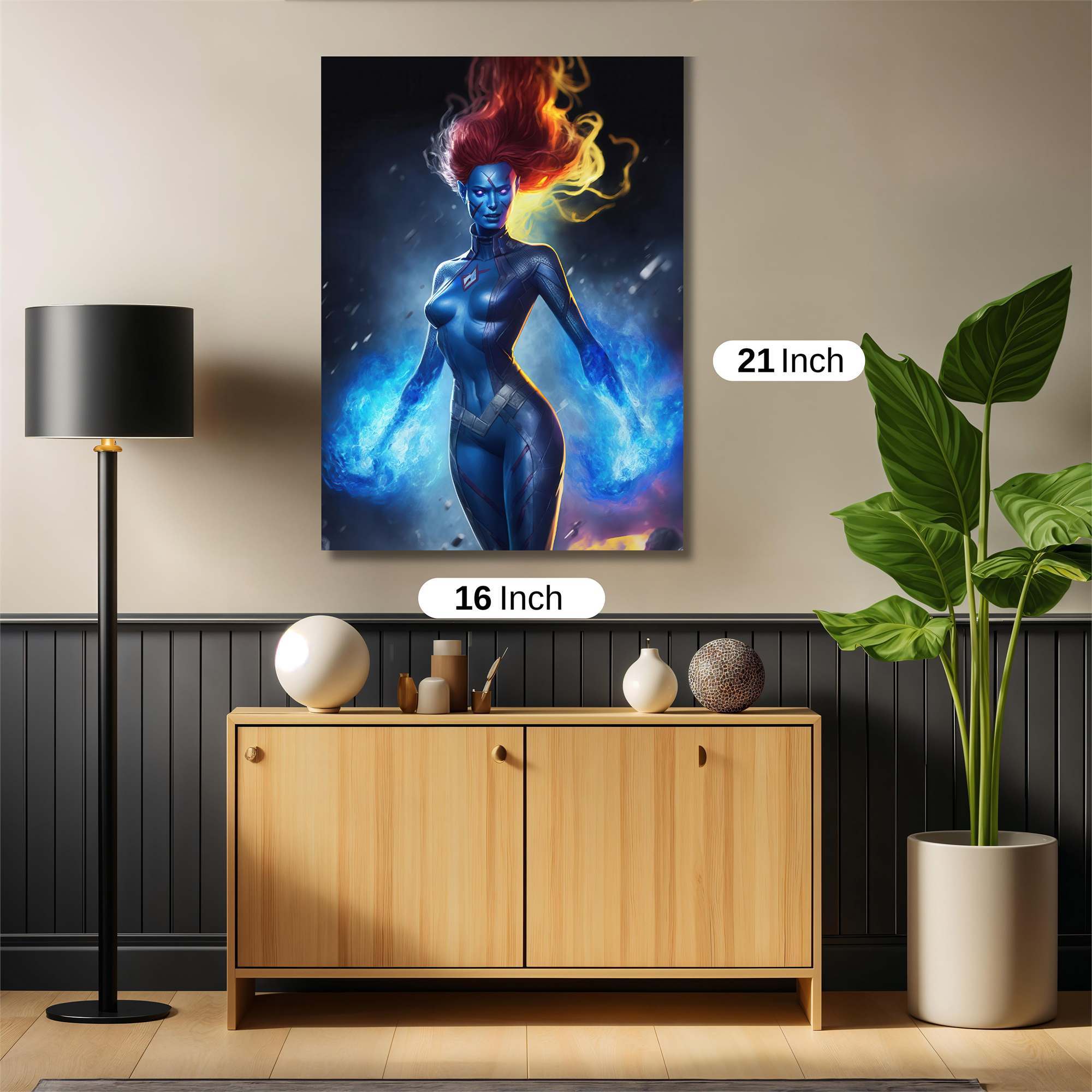 Mystique Blaze Safe Wall Magnetic / M