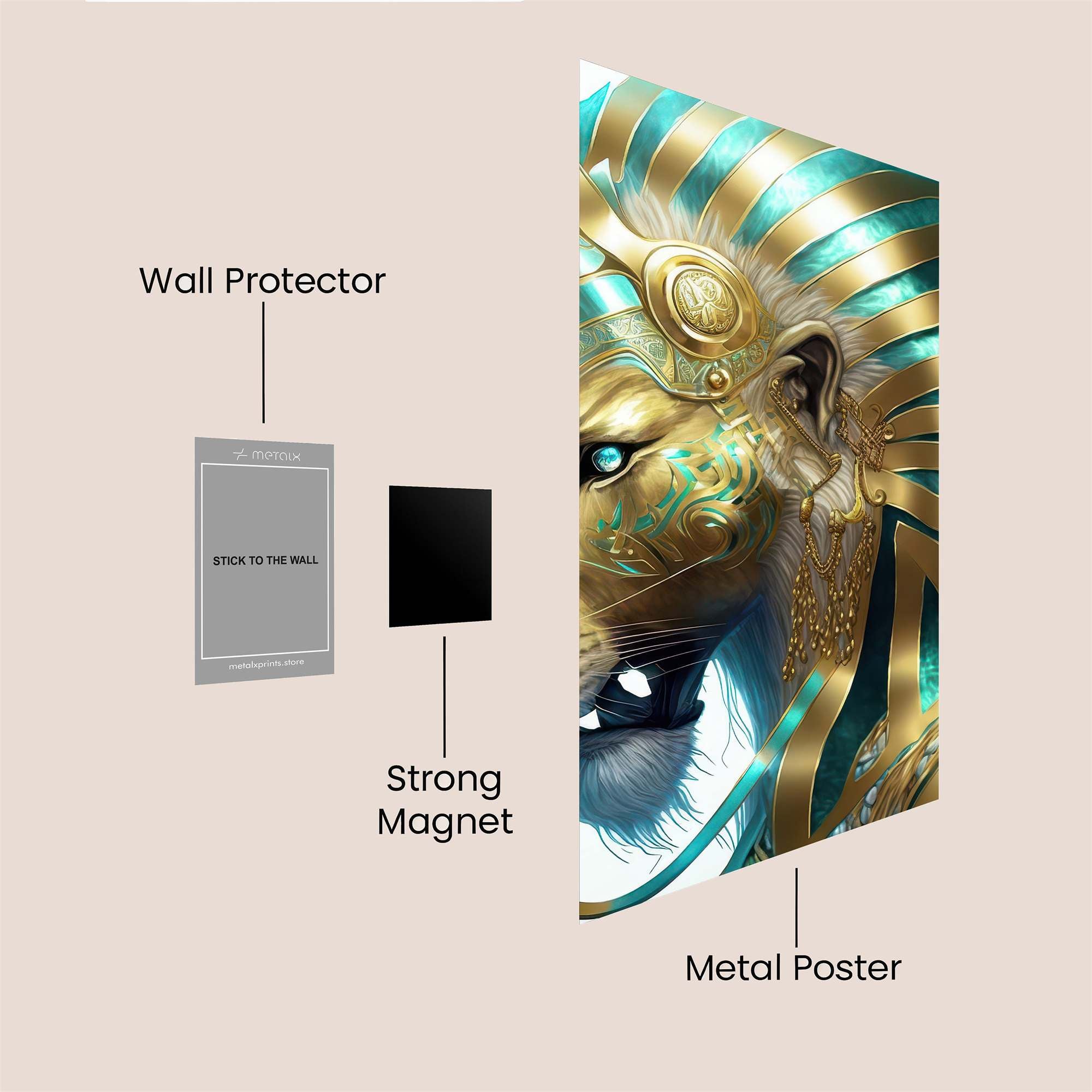 Majestic Regalia Safe Wall Magnetic / M