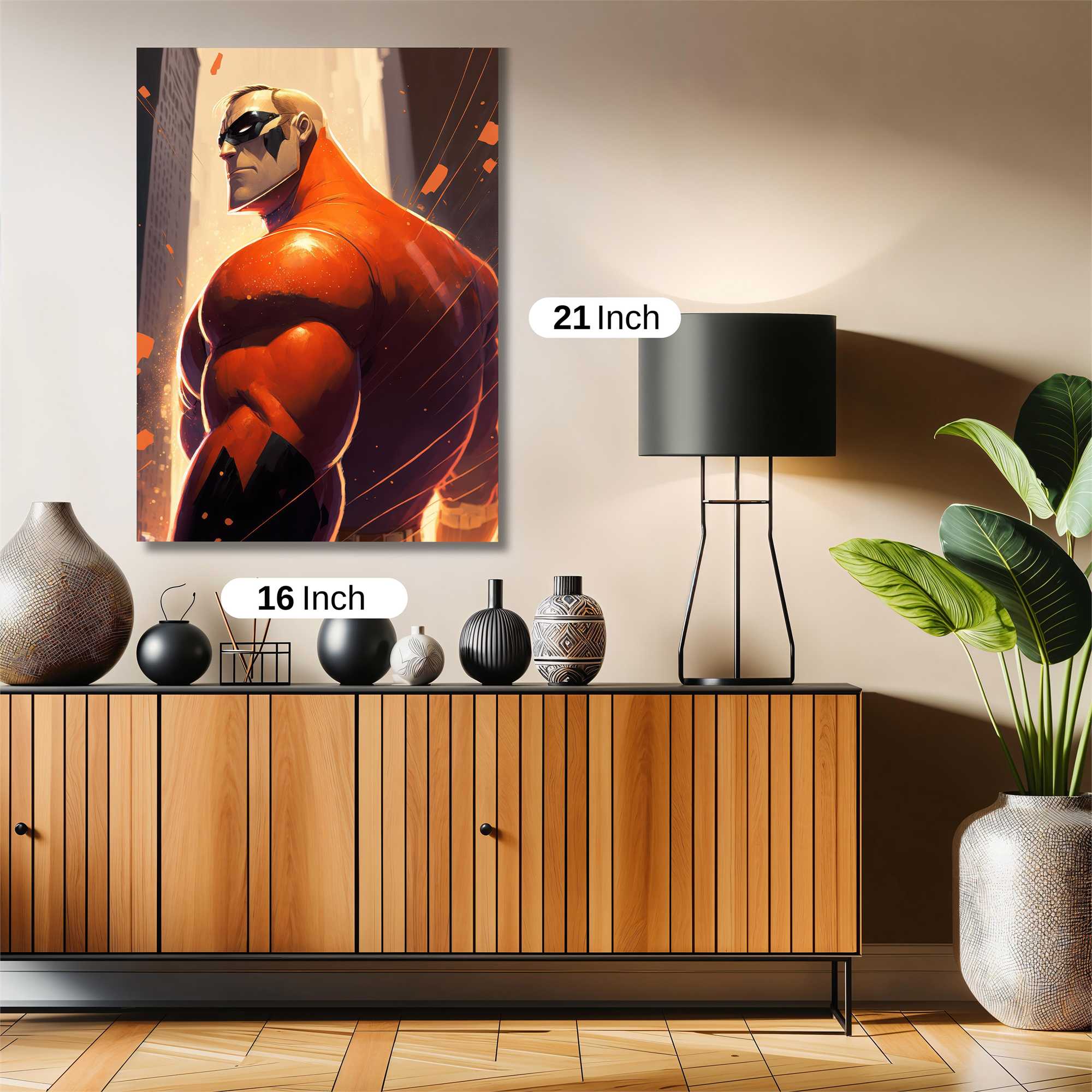 Heroic Vigilance Safe Wall Magnetic / M