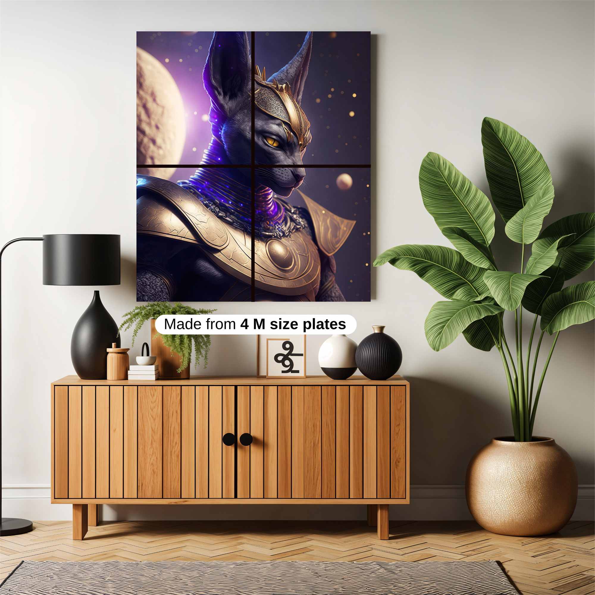 Feline Majesty Safe Wall Magnetic / M