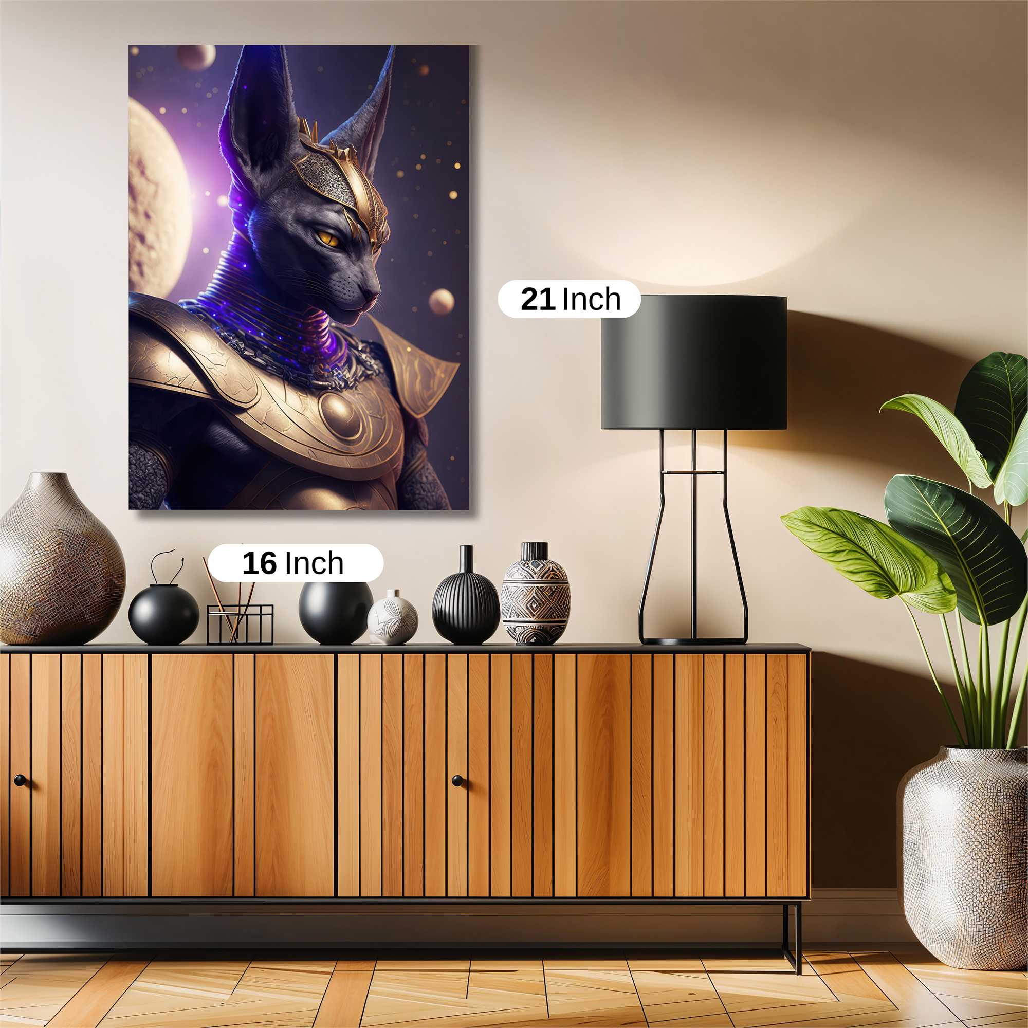 Feline Majesty Safe Wall Magnetic / M