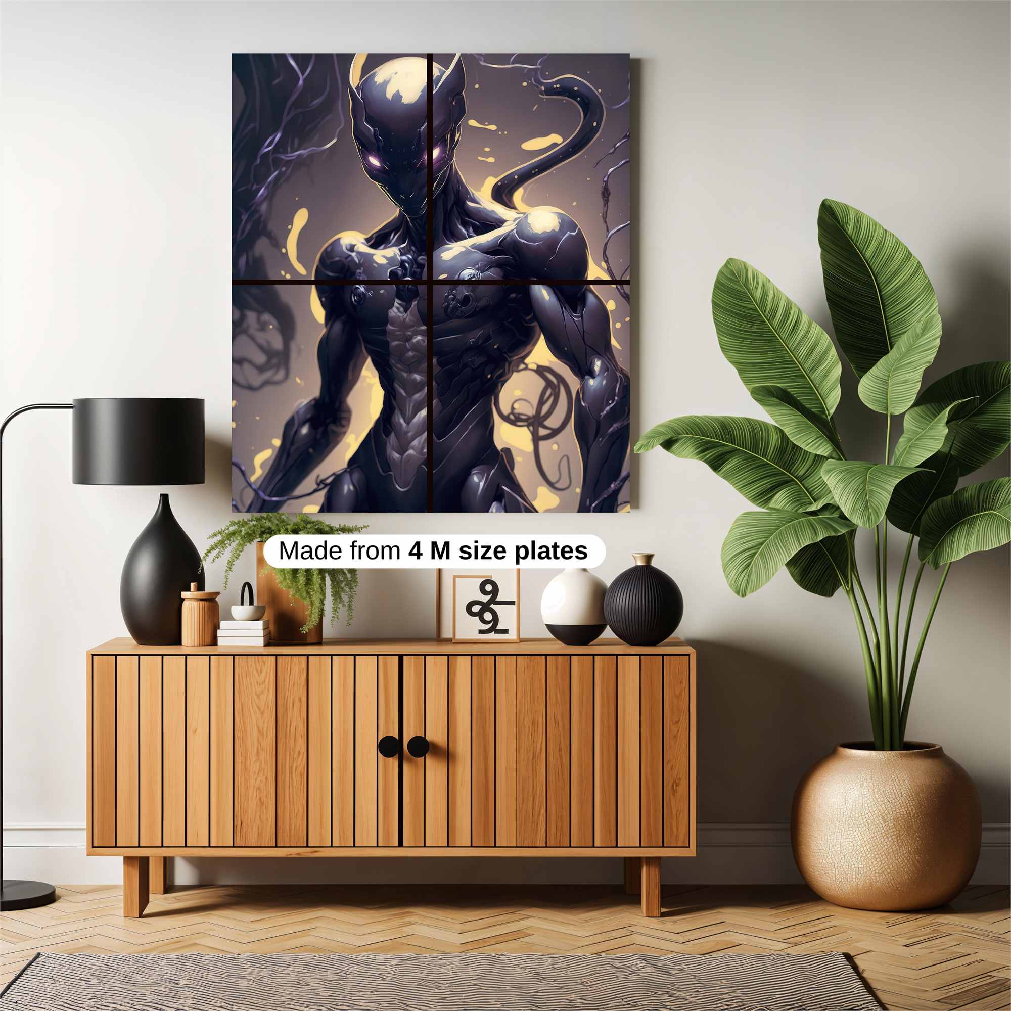 Alien Intrigue Safe Wall Magnetic / M