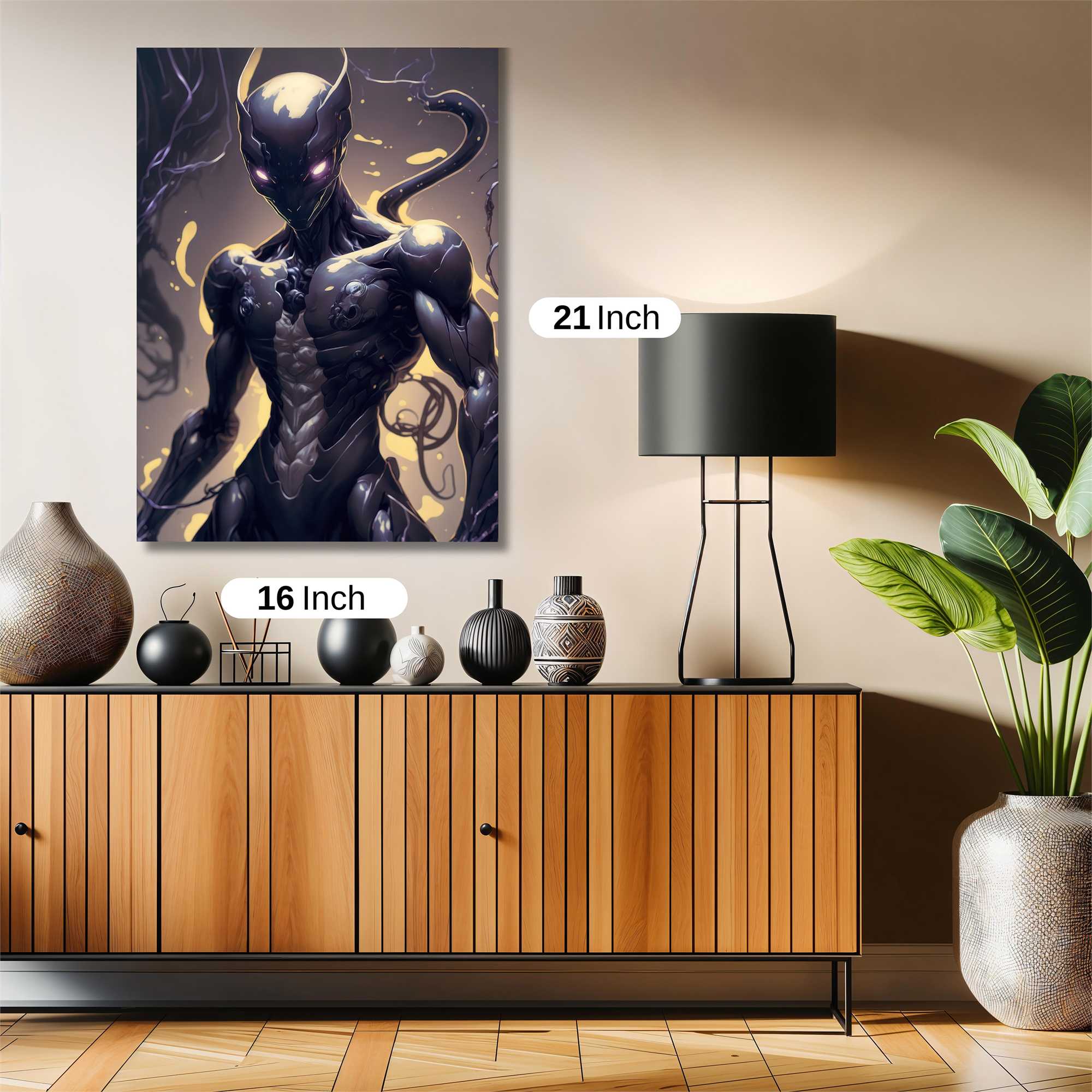 Alien Intrigue Safe Wall Magnetic / M